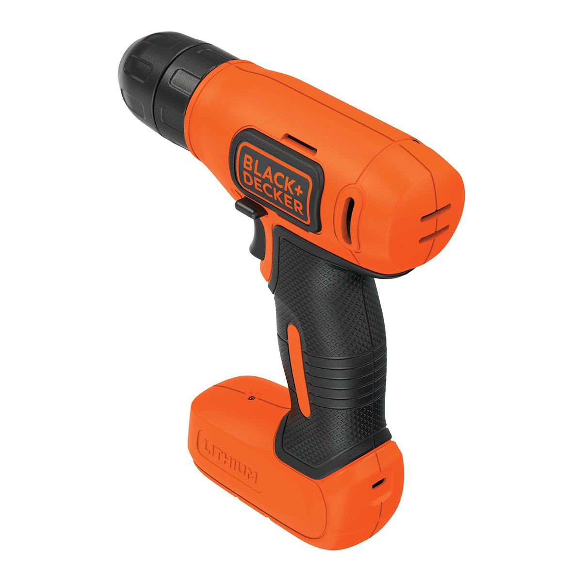 Taladro Atornillador a Batería 7,2 V B+D BDCD8-QW Naranja / Negro-3