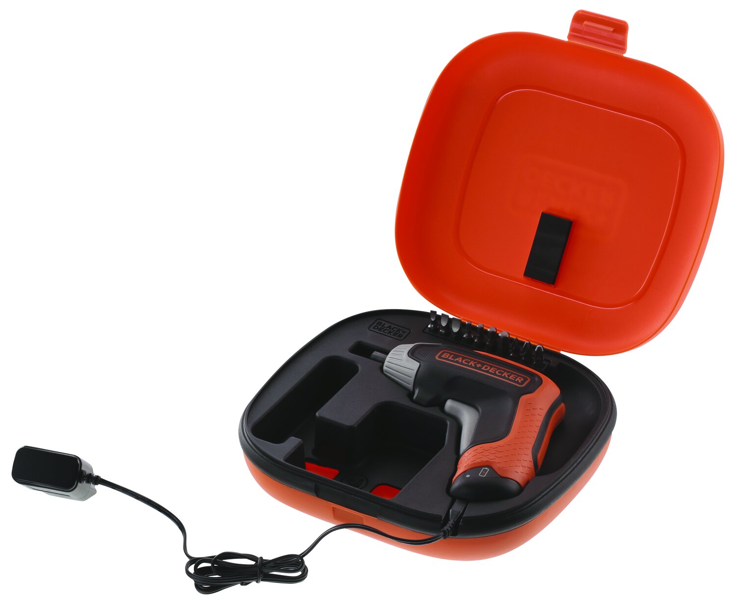 Atornillador a Batería de carga rápida 3,6 V B+D BCF611CK-QW Naranja / Negro-4