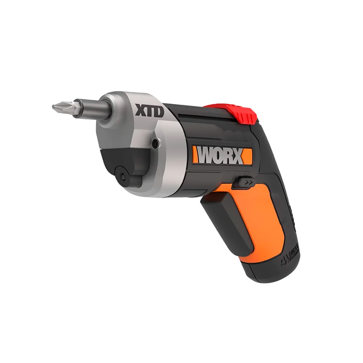 Atornillador Eléctrico Extensible a Batería 4 V WX252.2 Negro / Naranja-2
