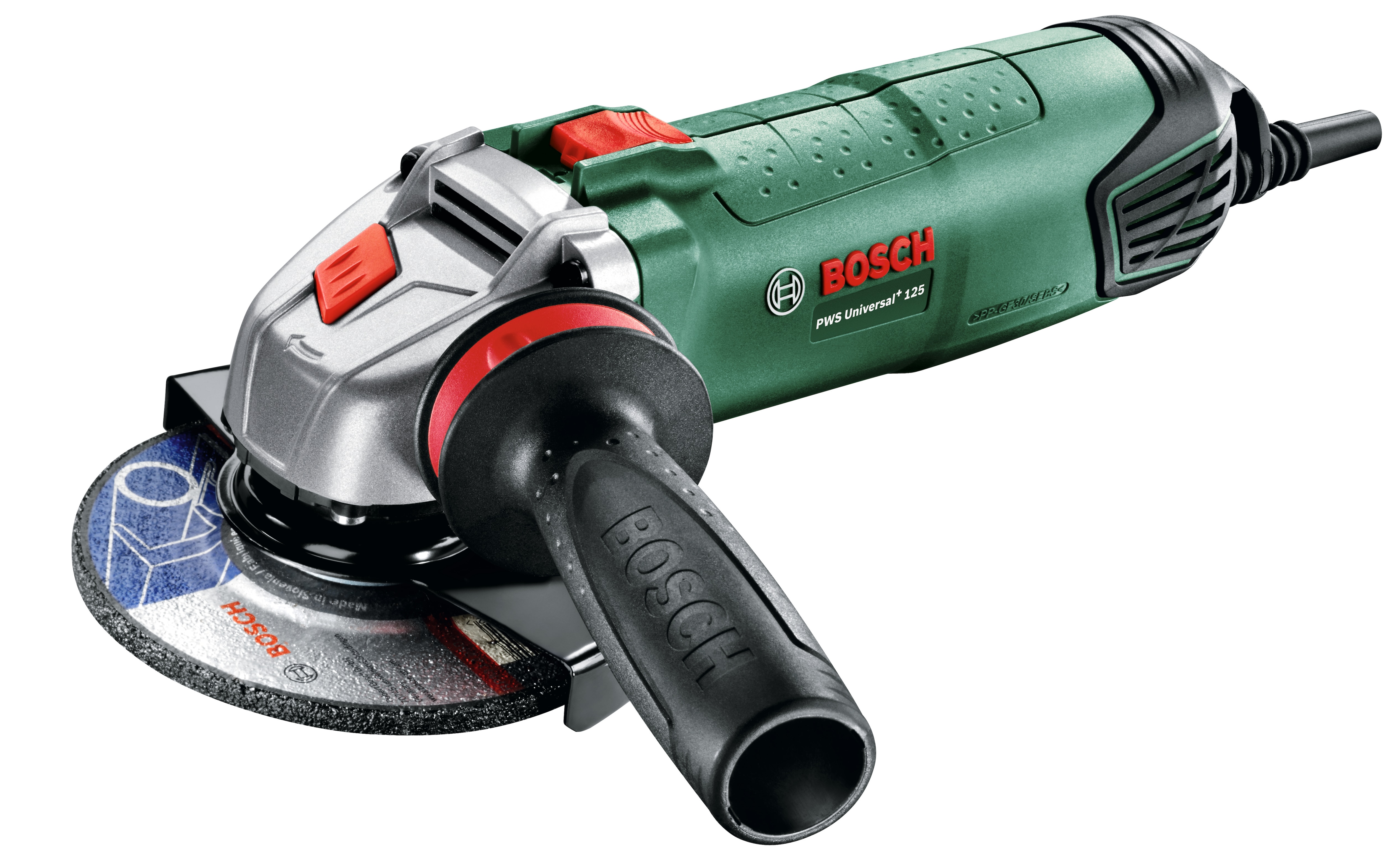 Bosch – Amoladora Angular con cable a red eléctrica PWS 850 W – Ø 125 mm + AVG.
