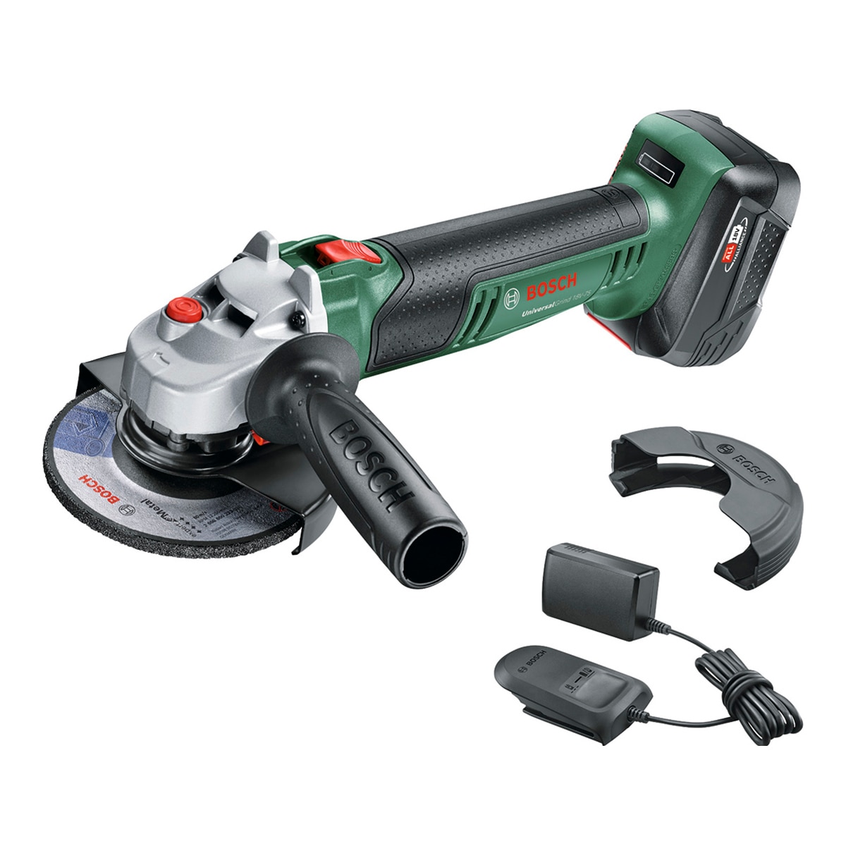 Imagen 0 de Mini Amoladora UniversalGrind 18V-75 Power for All Disco Ø 125 mm