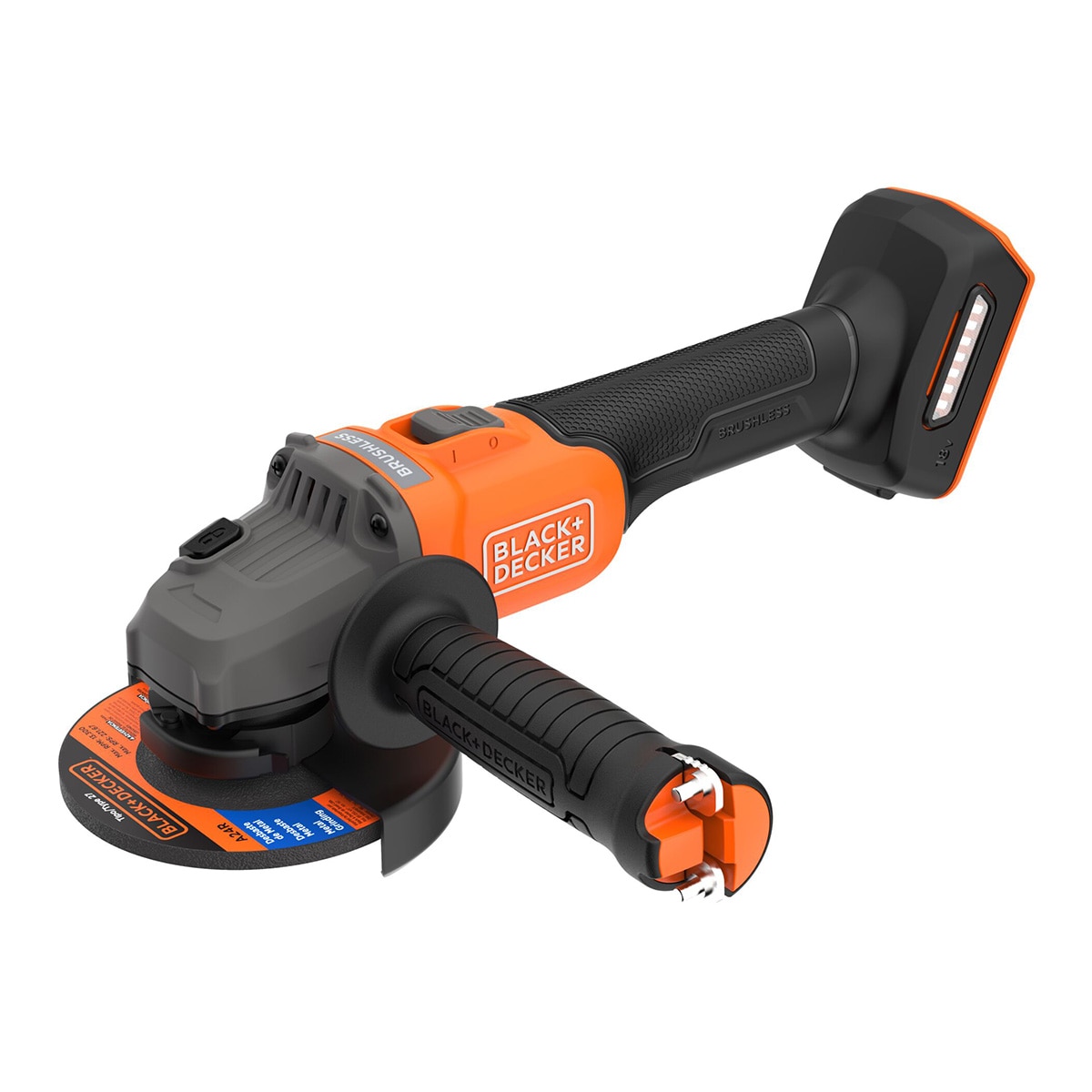 Imagen 0 de Mini Amoladora Brushless 18 V + Disco Corte