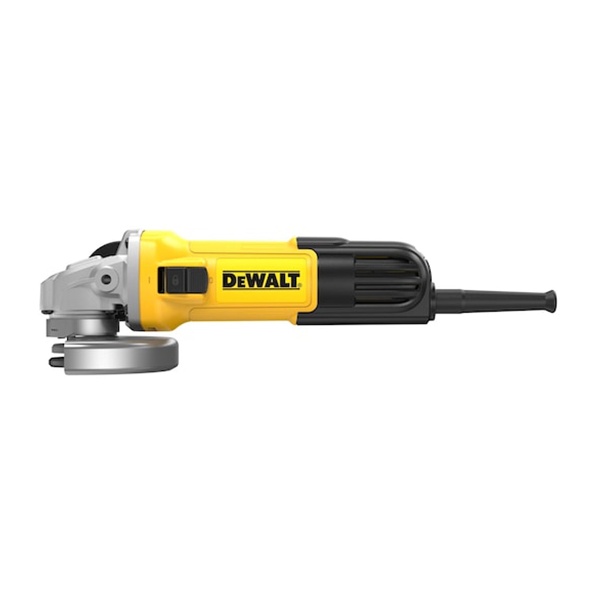 Amoladora Eléctrica Mini Ø115 mm con Arranque Suave + Bloqueo y re-arranque 750W Amarillo / Negro-2