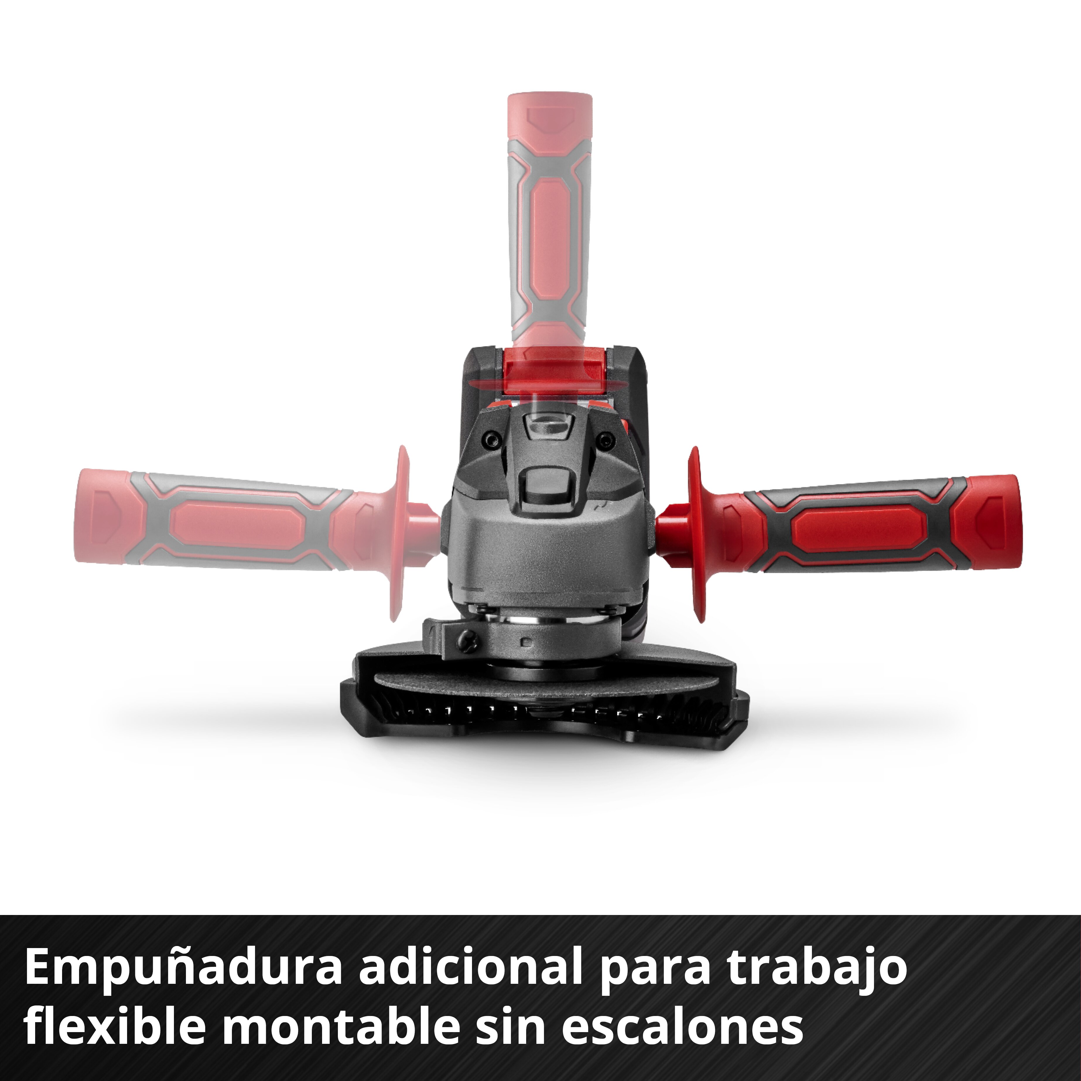 Amoladora Einhell TC-AG 18/115 Li (1x4,0Ah) Rojo-5