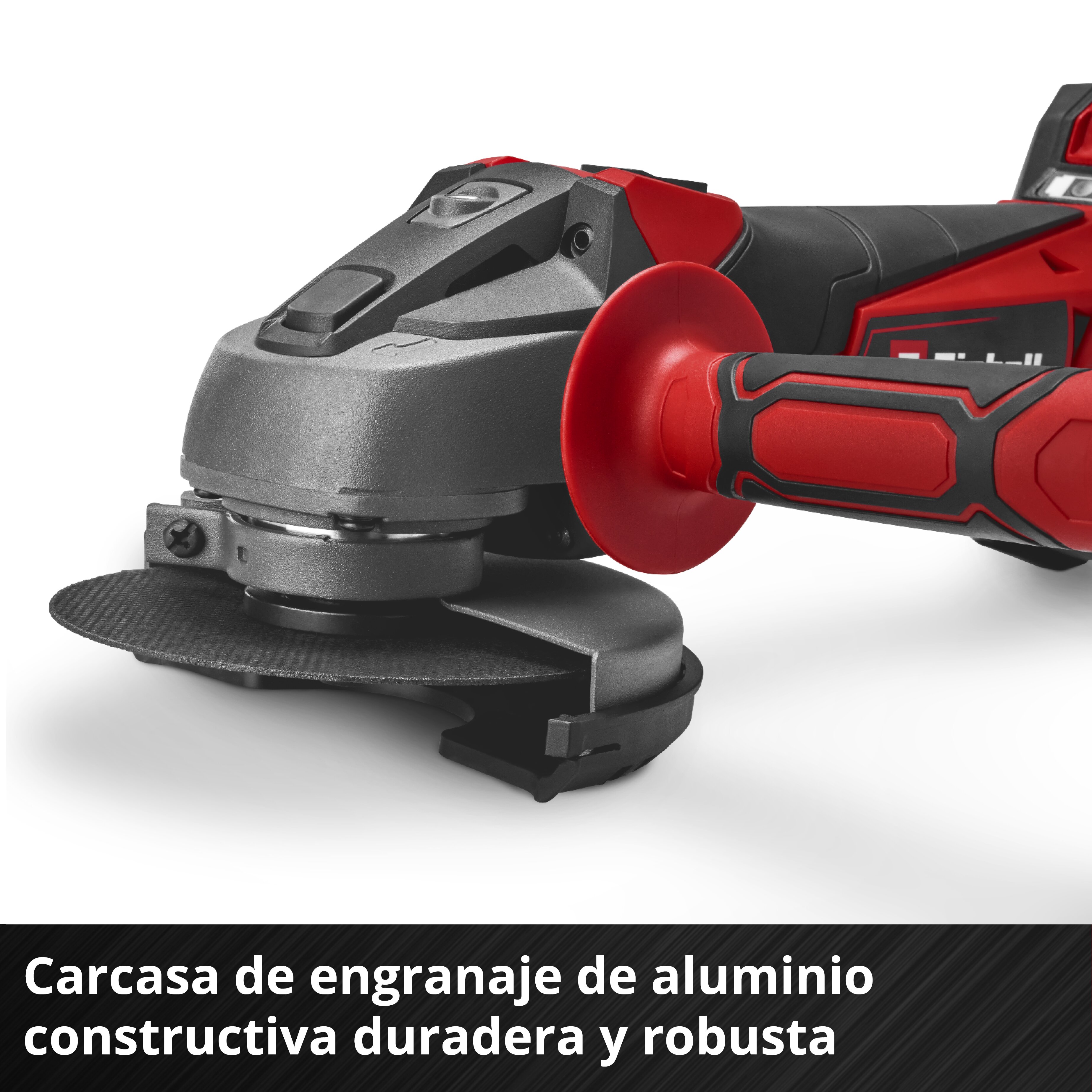Amoladora Einhell TC-AG 18/115 Li (1x4,0Ah) Rojo-6