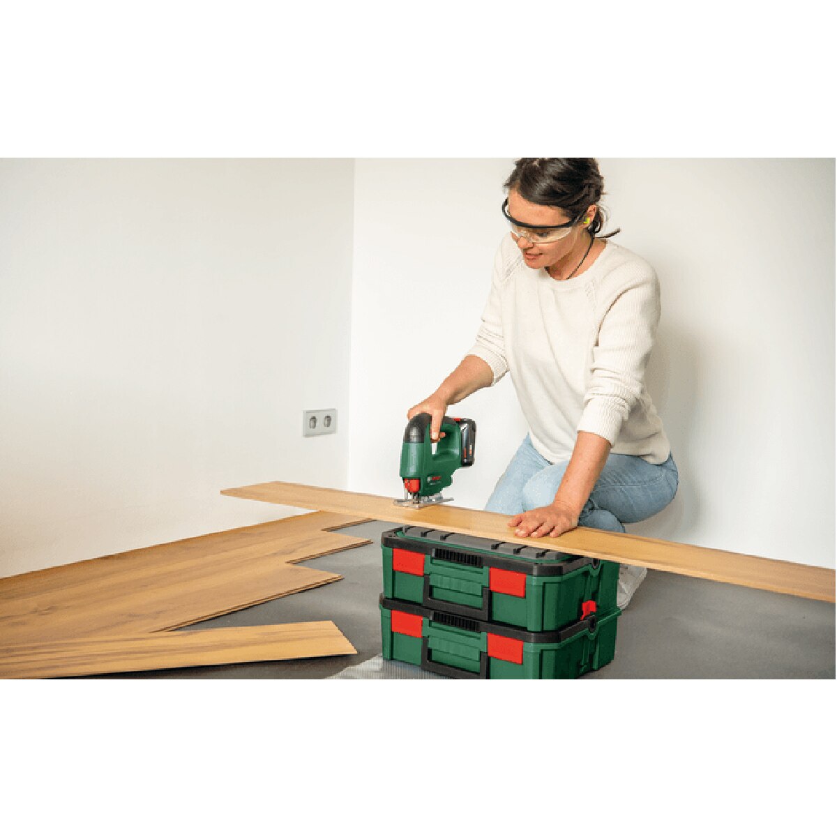Sierra Calar EasySaw 18V-70 Power For All Verde / Negro-3