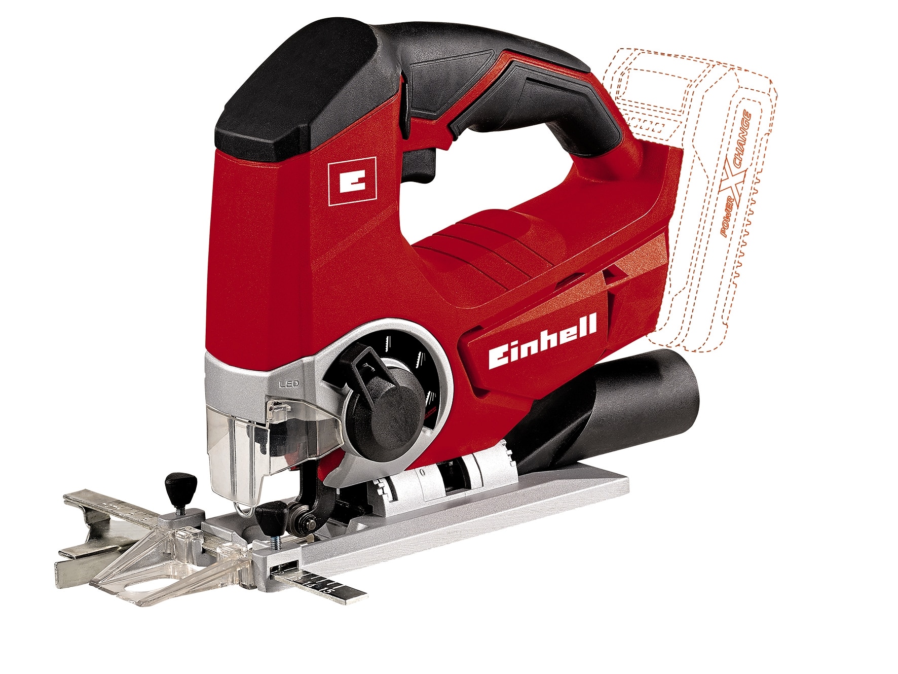 Einhell – Sierra de Calar Eléctrica a Batería 18 V 4321200 TE-JS Power X-Change (sin batería).