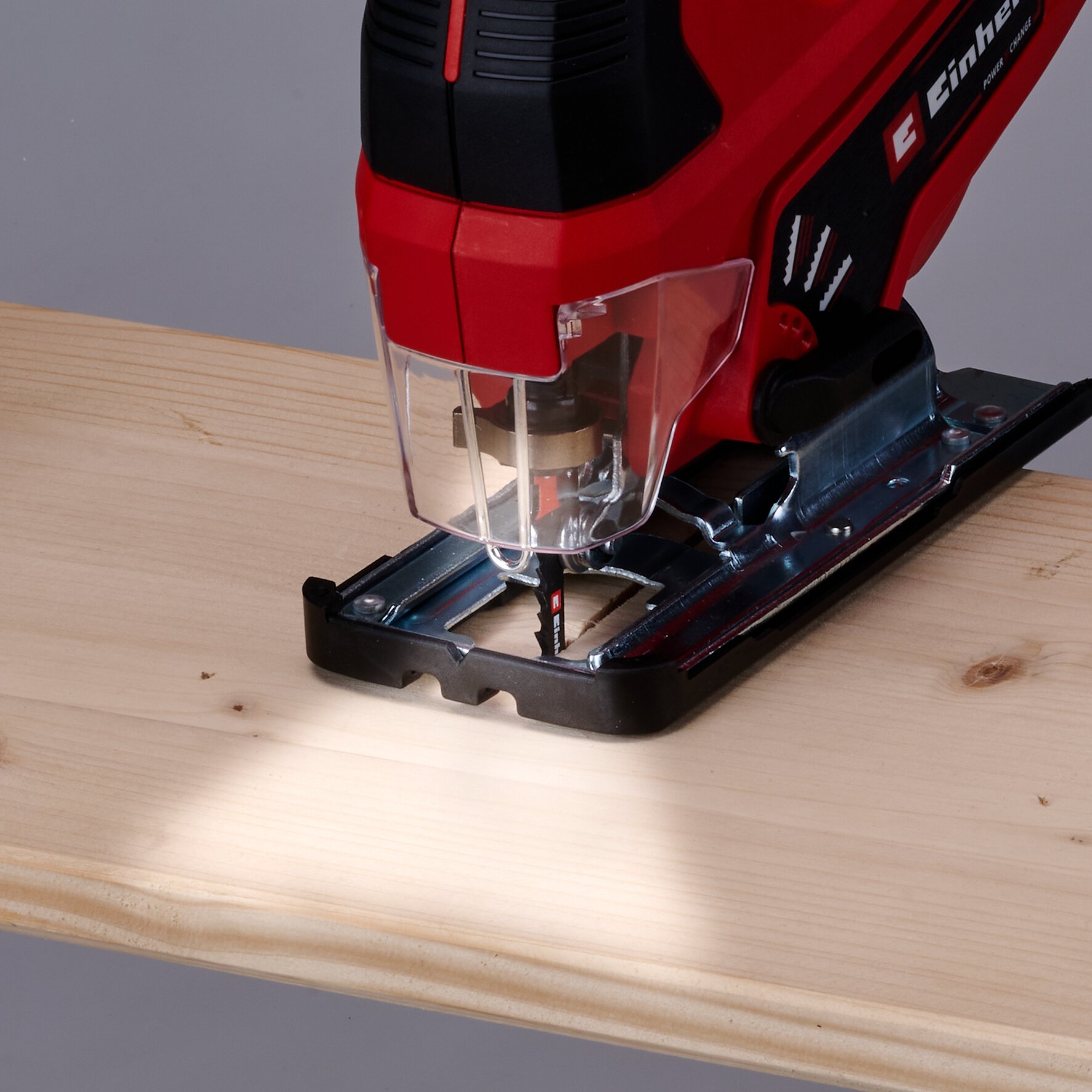 Caladora batería Einhell TC-JS 18/70 Li (1x 2.5 Ah) Rojo-11