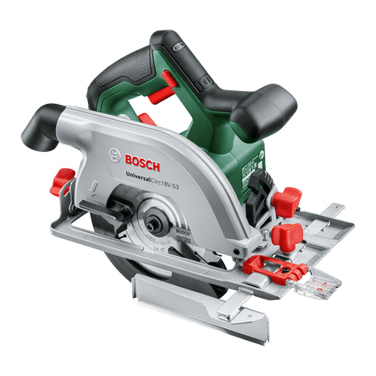 Sierra Circular a Batería 18V-53 Verde / Negro-2