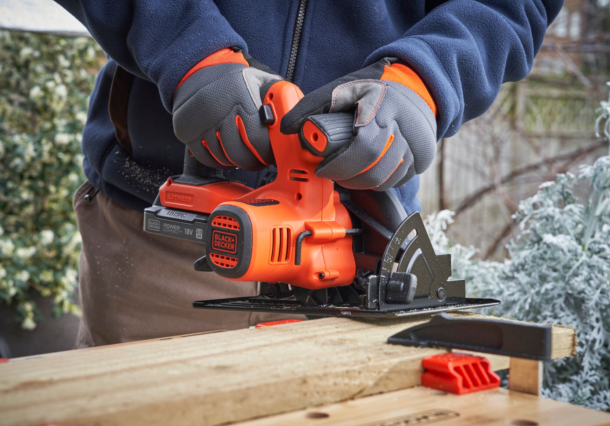 Serras Circulares - 18 V Laranja / Preto-2