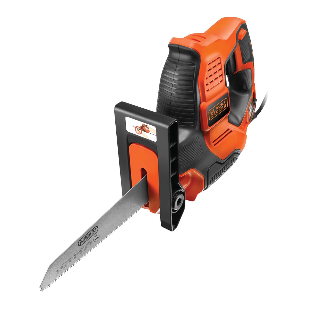 BLACK+DECKER – Sierra de Sable Eléctrica a red 500 W RS890K.