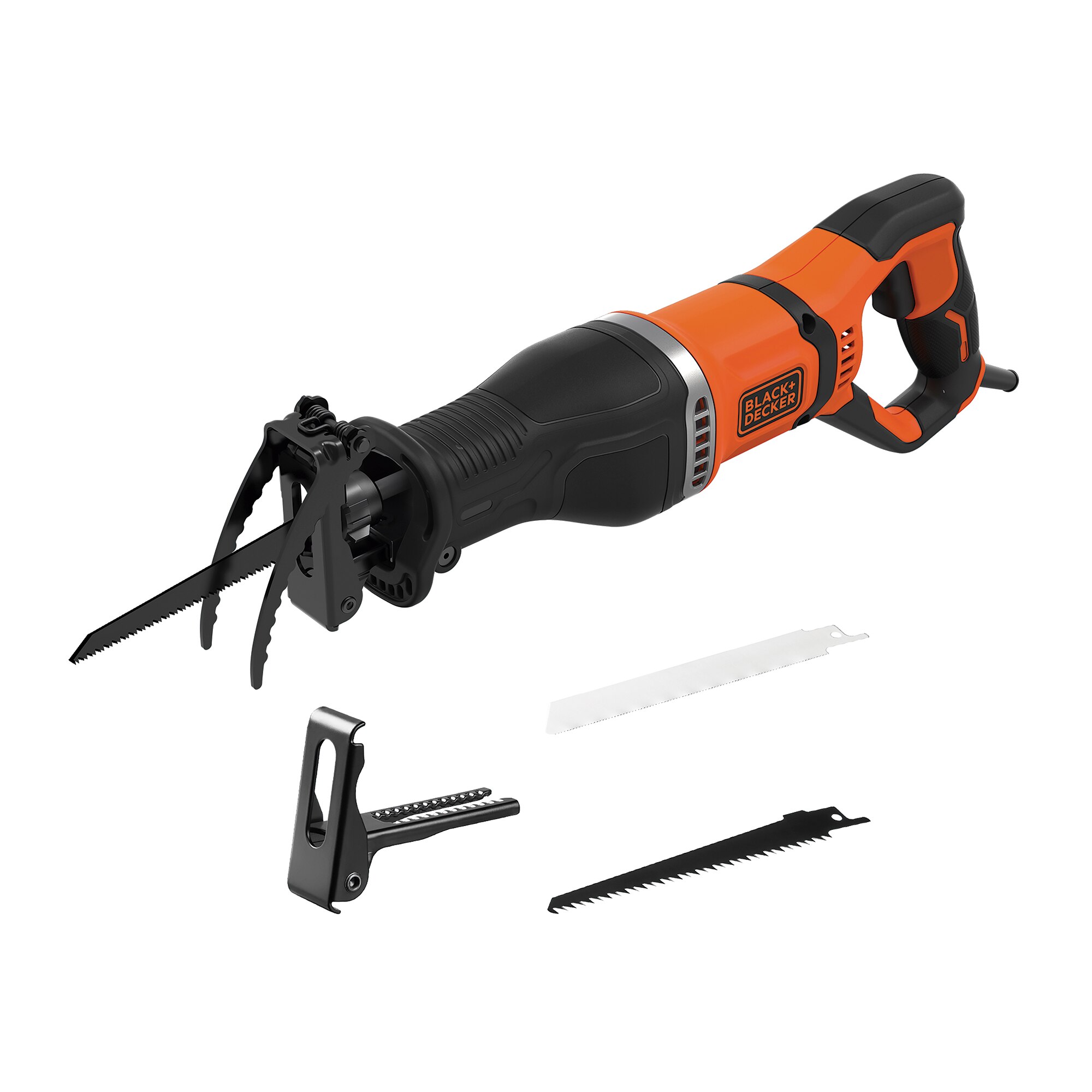 BLACK+DECKER – Sierra Sable 750W BLACK + DECKER Velocidad Variable con Accesorios – BES301.