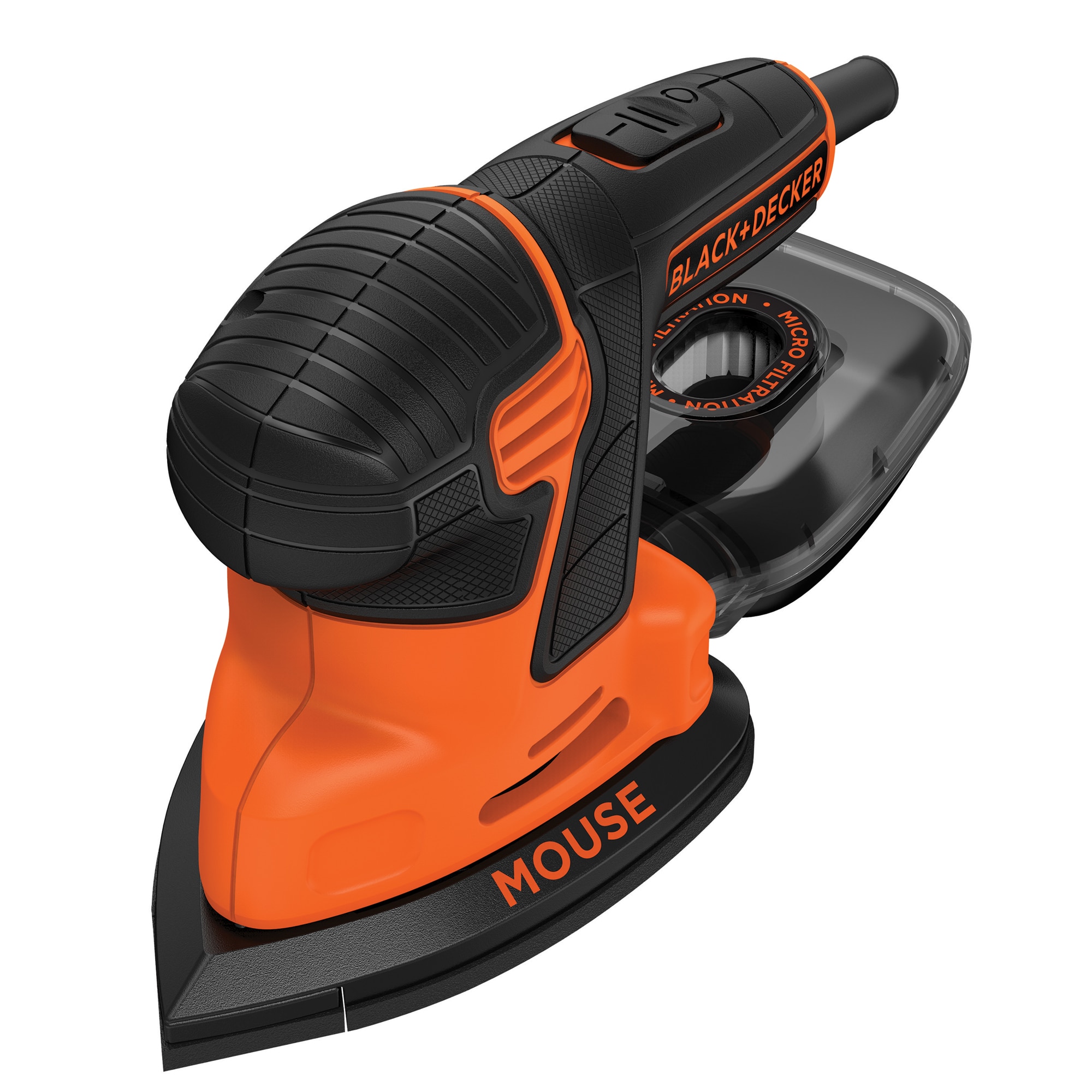 Lijadora Mouse Eléctrica con cable a red 120 W KA2000-QS + maletín + accesorios + consumibles Naranja / Negro-4