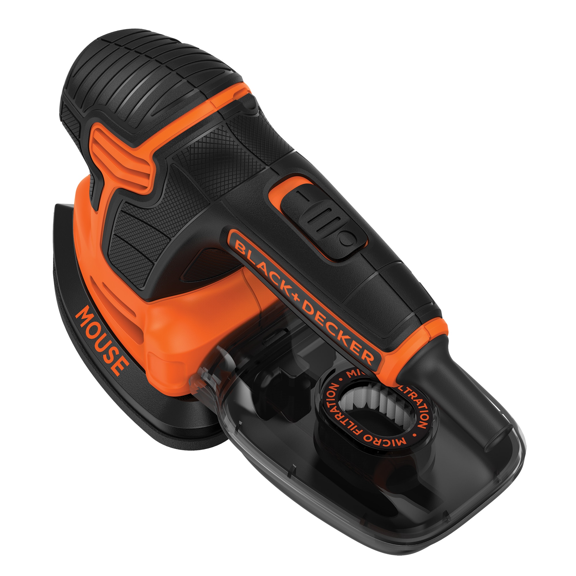 Lijadora Mouse Eléctrica con cable a red 120 W KA2000-QS + maletín + accesorios + consumibles Naranja / Negro-5