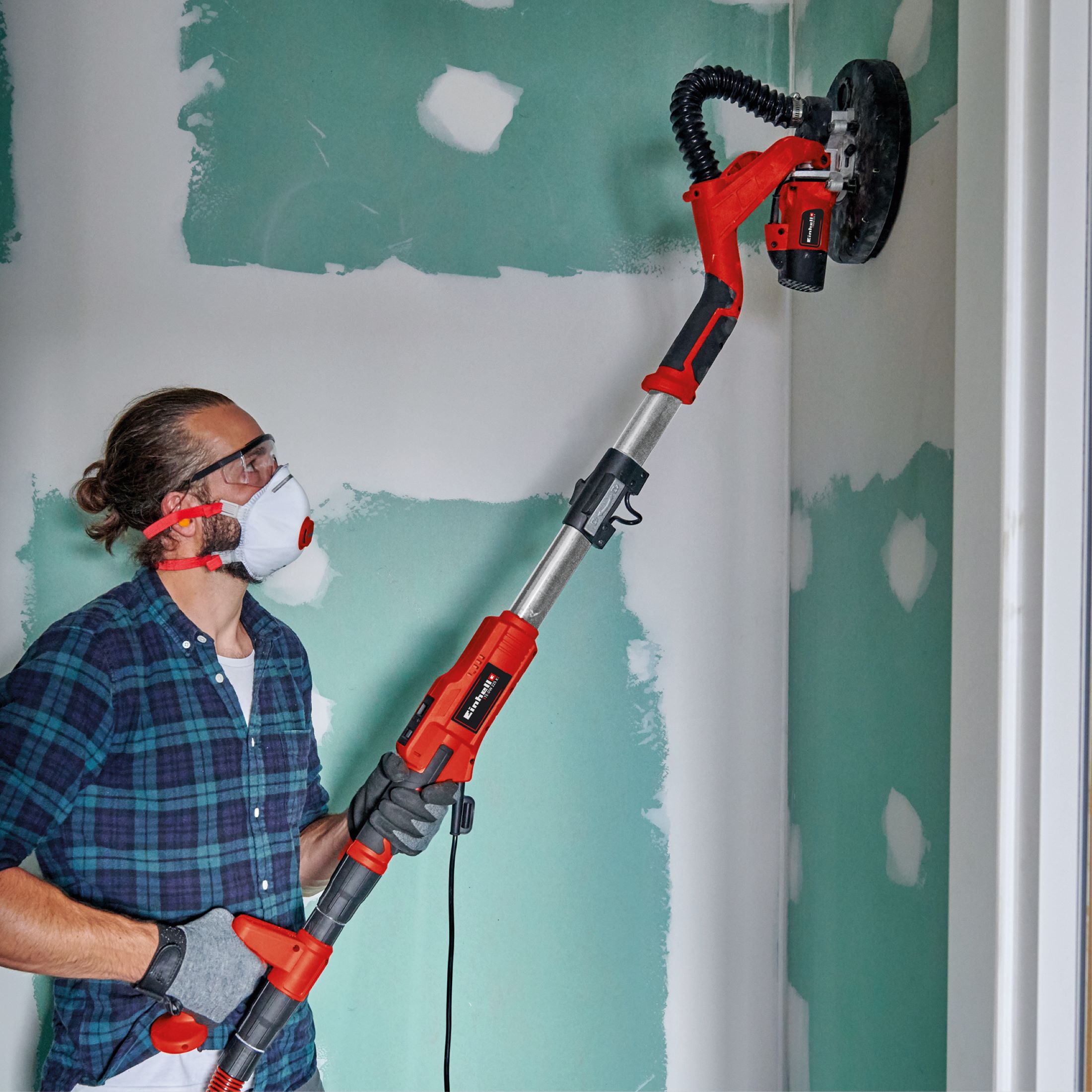 Lijadora de pared 750 W Rojo / Negro-10