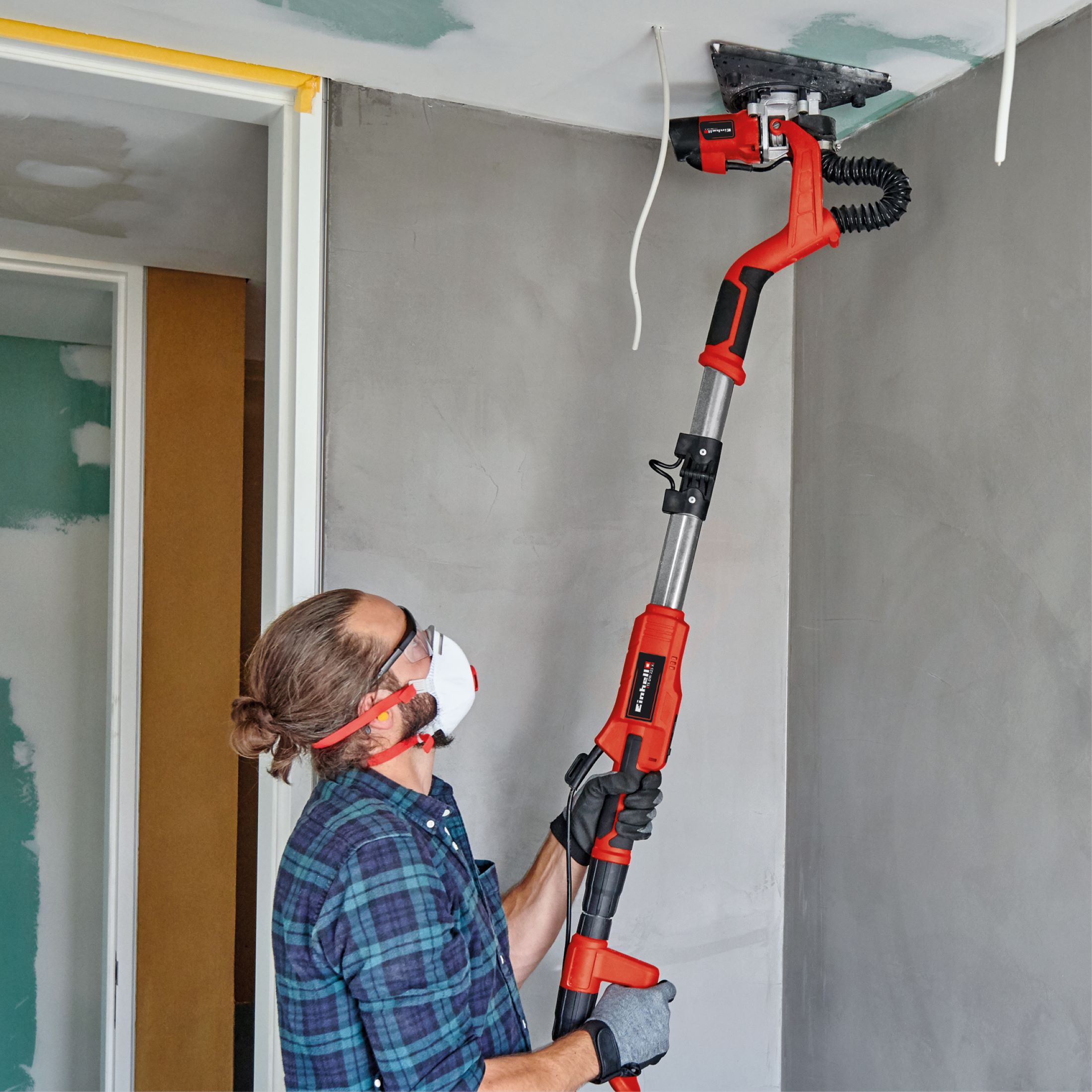Lijadora de pared 750 W Rojo / Negro-11