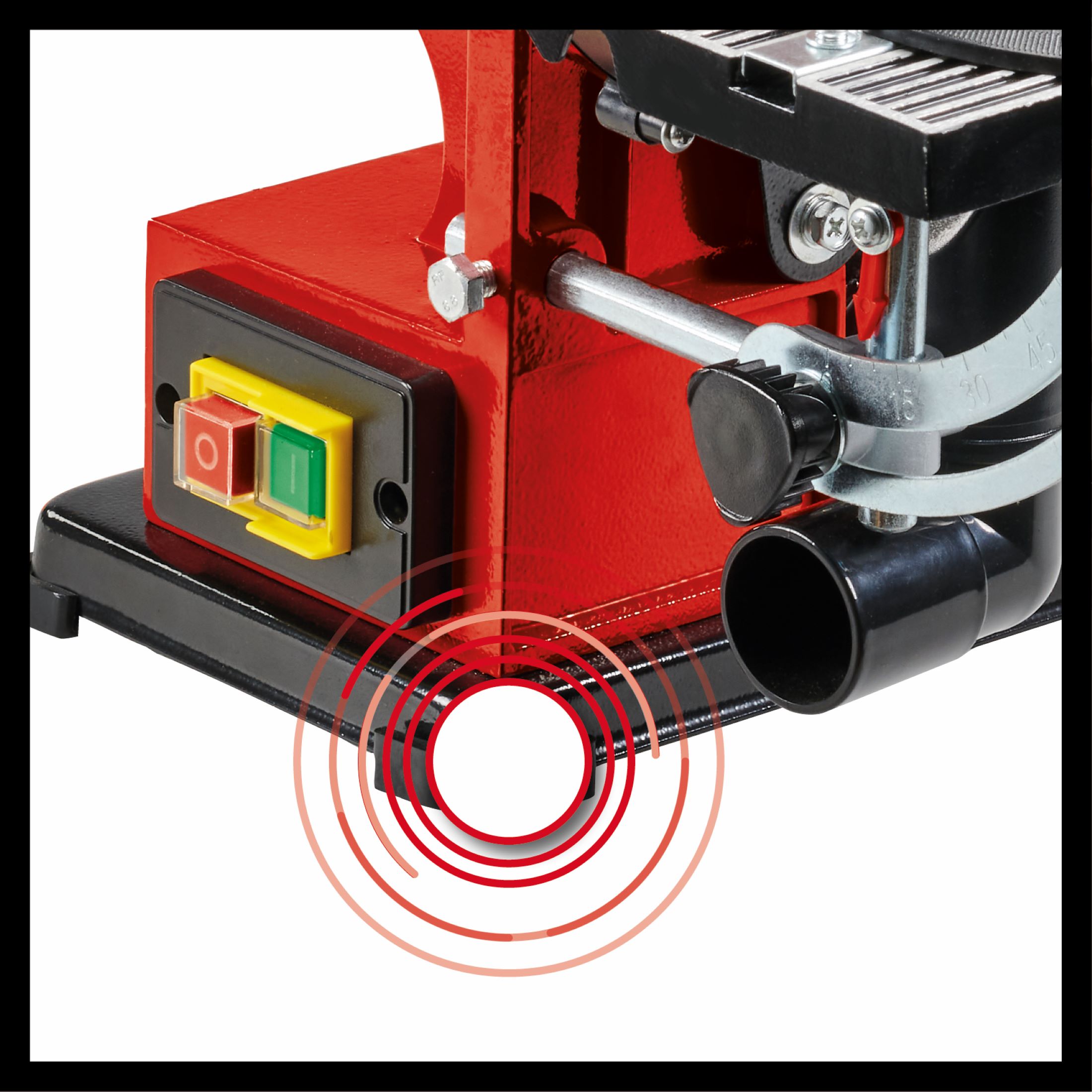 Lijadora de Banda y Plato Eléctrica con cable a red 300 W TC-US 380 Rojo / Negro-4