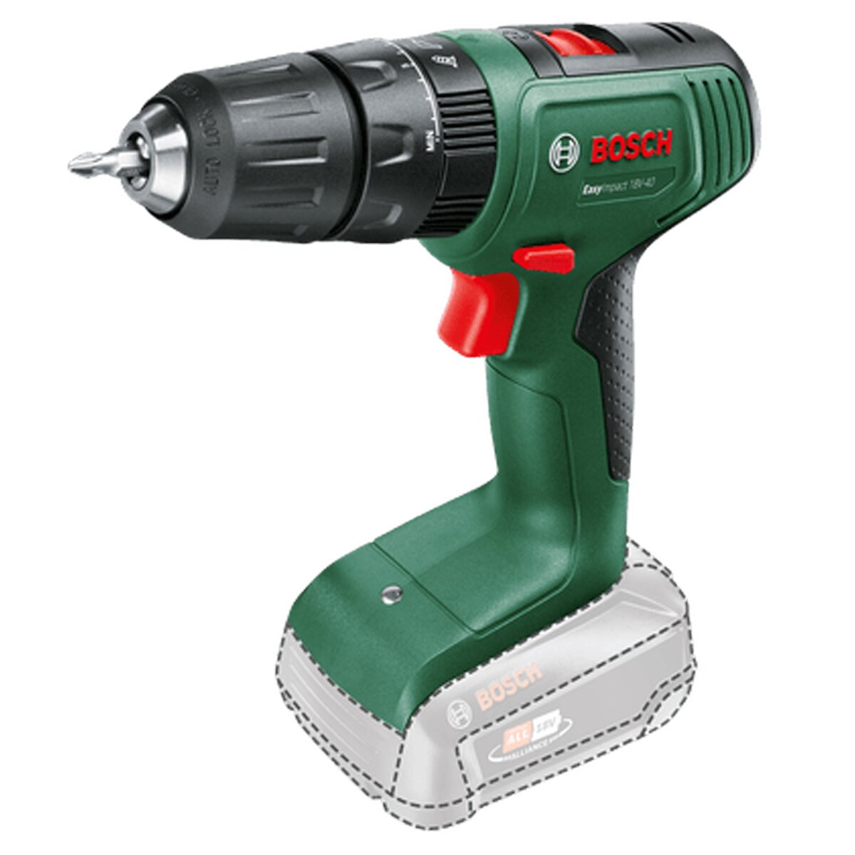 Imagen 0 de Taladro Percutor Batería EasyImpact 18V sin Batería