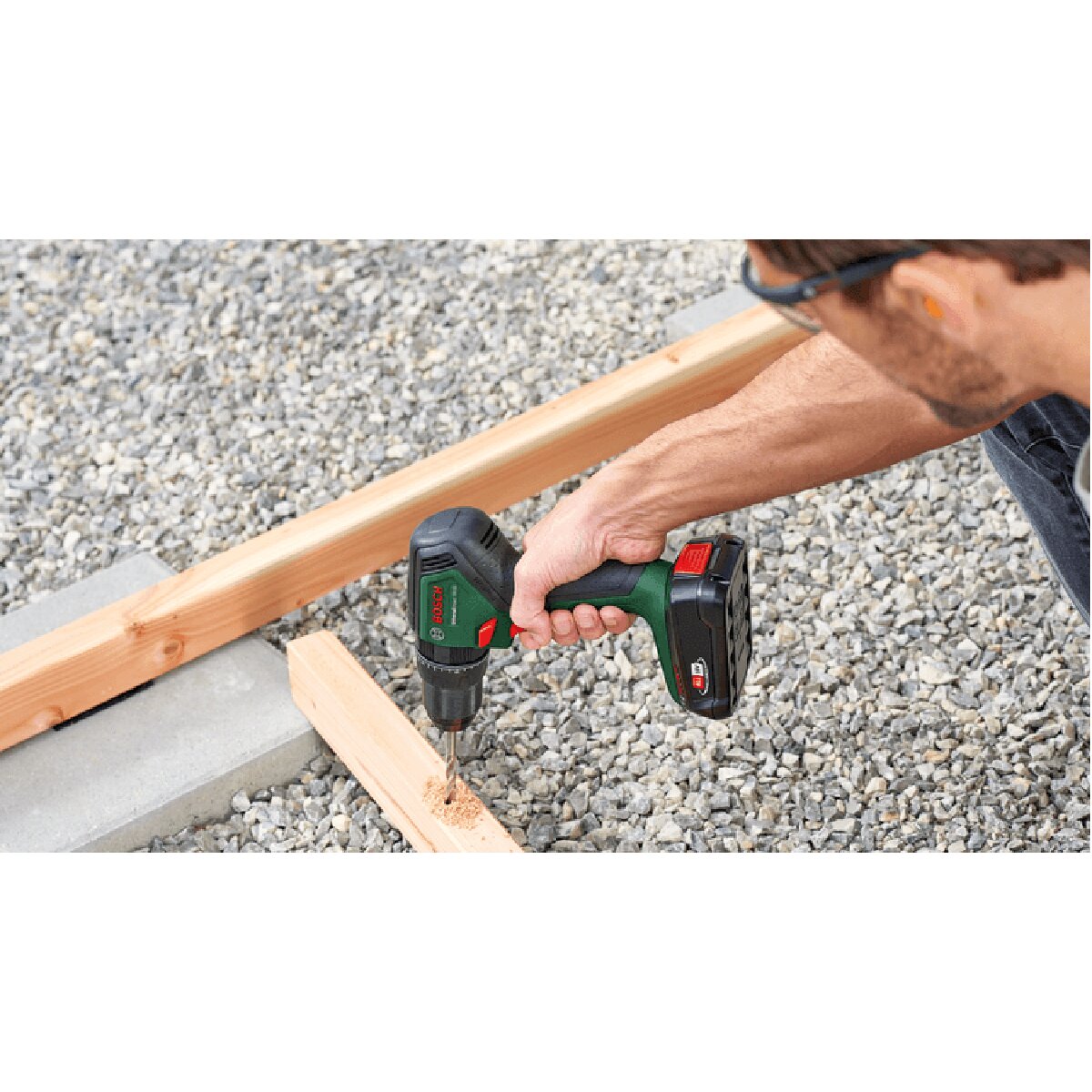 Taladro Percutor a Batería Universal Impact 18V-60 sin Batería Verde / Negro-3