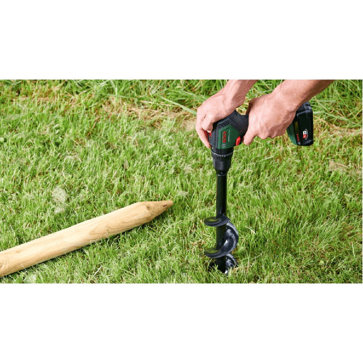 Taladro Percutor a Batería Universal Impact 18V-60 sin Batería Verde / Negro-5