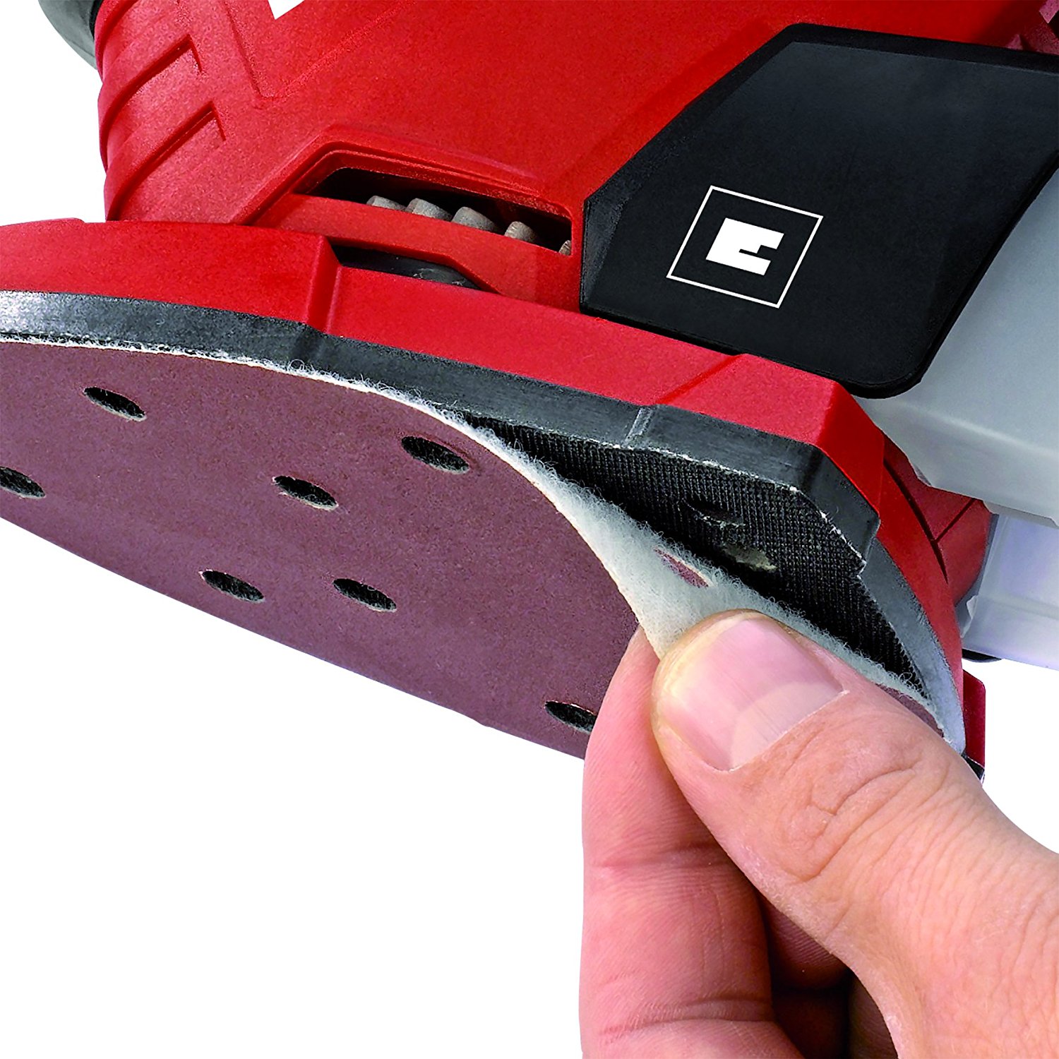 Lijadora Mouse Eléctrica a Batería 18 V TE-OS 18 Li SOLO Power X-Change (sin batería / cargador) Rojo / Negro-2