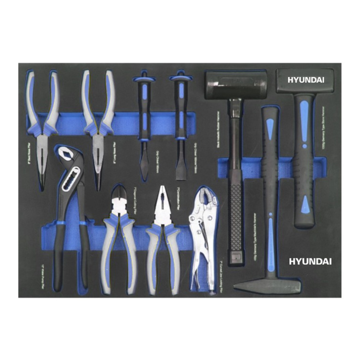 Carro Taller Transportable con 292 Herramientas K292 Azul / Negro-8