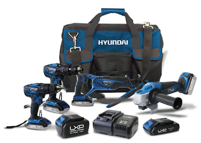 Imagen 0 de Set de Herramientas Eléctricas Combo 4-1