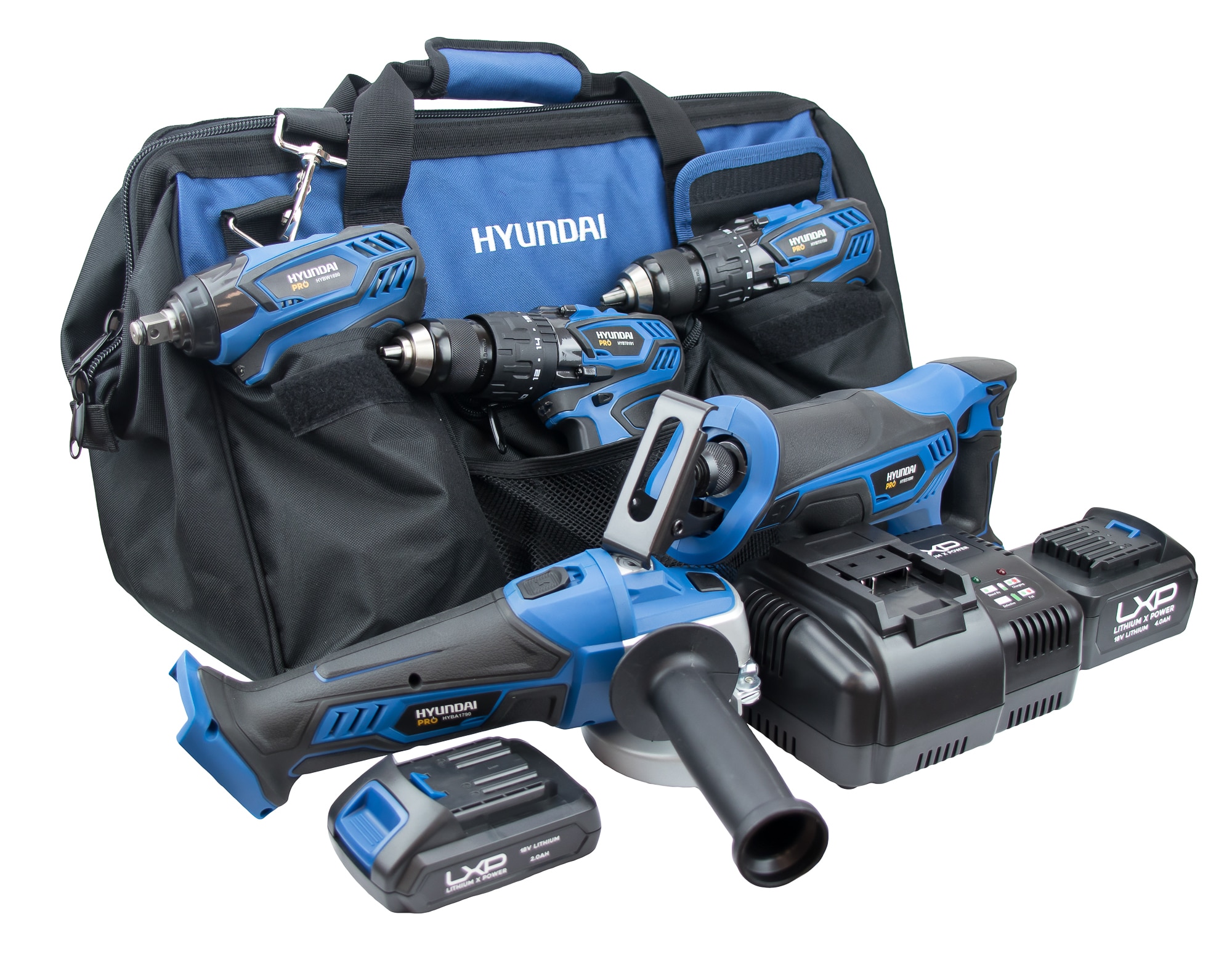 HYUNDAI – Set de Herramientas Eléctricas Combo 5.