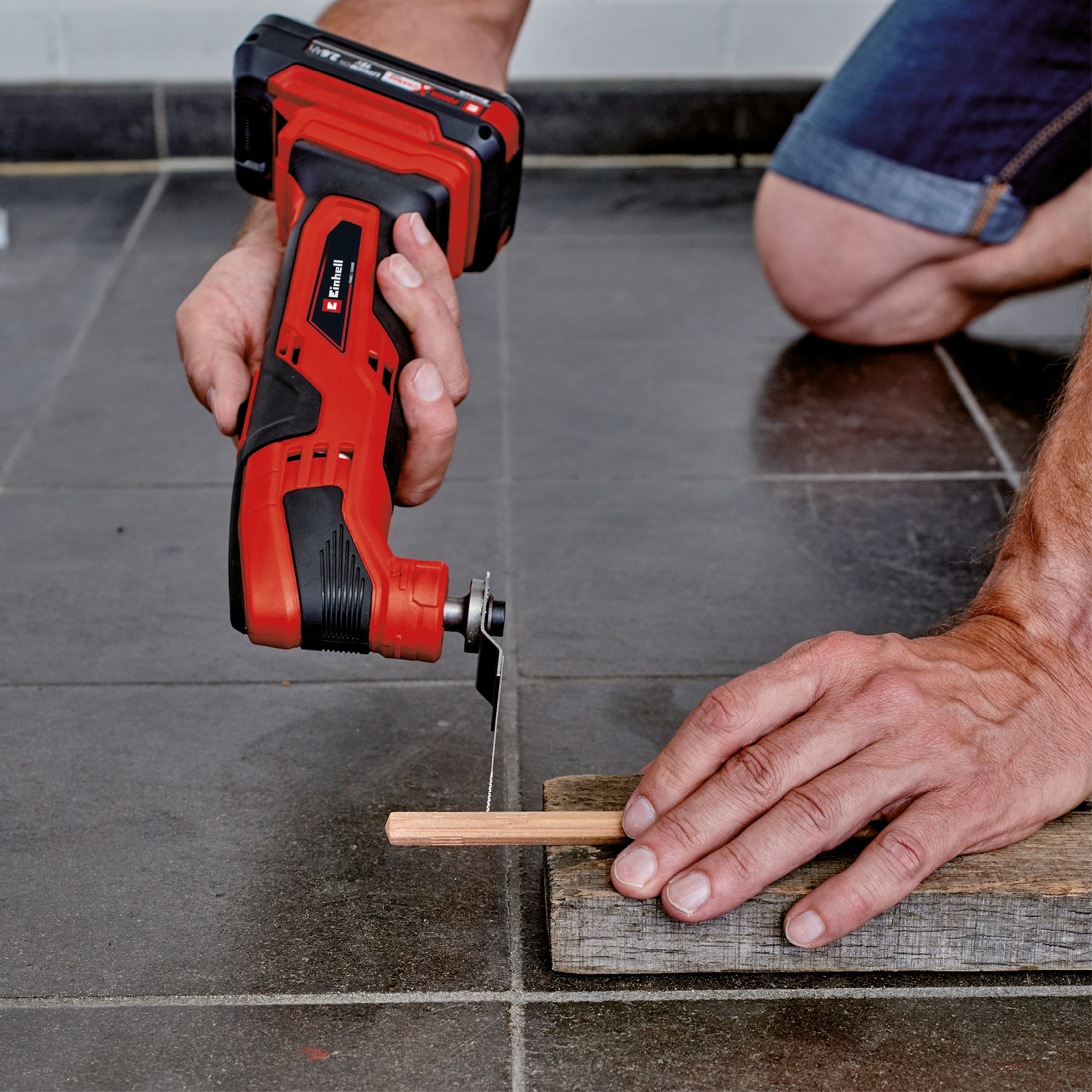 Máquina multifuncional Einhell TC-MG 18 Li - Solo Rojo-11