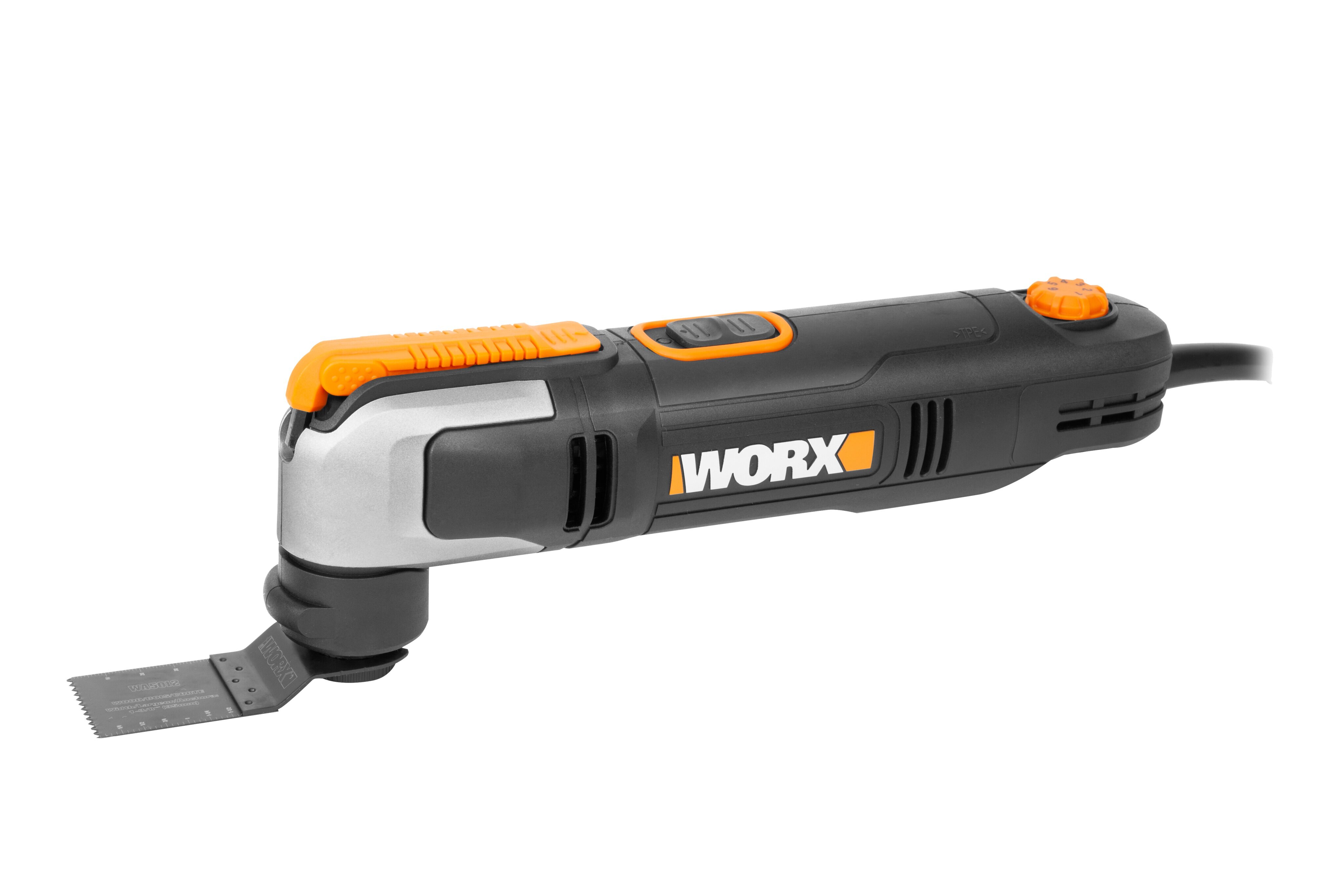Worx – Multiherramienta Oscilante Eléctrica a red 250 W 3,2º WX686.