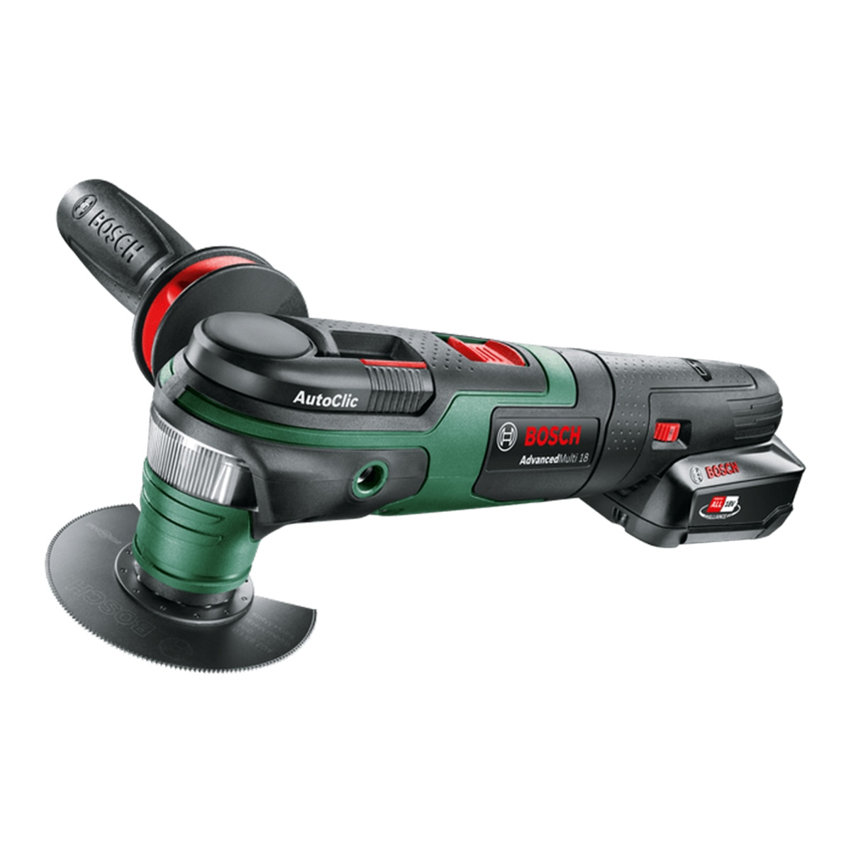 Multiherramienta a batería AdvancedMulti 18V Power For All Verde / Negro-2
