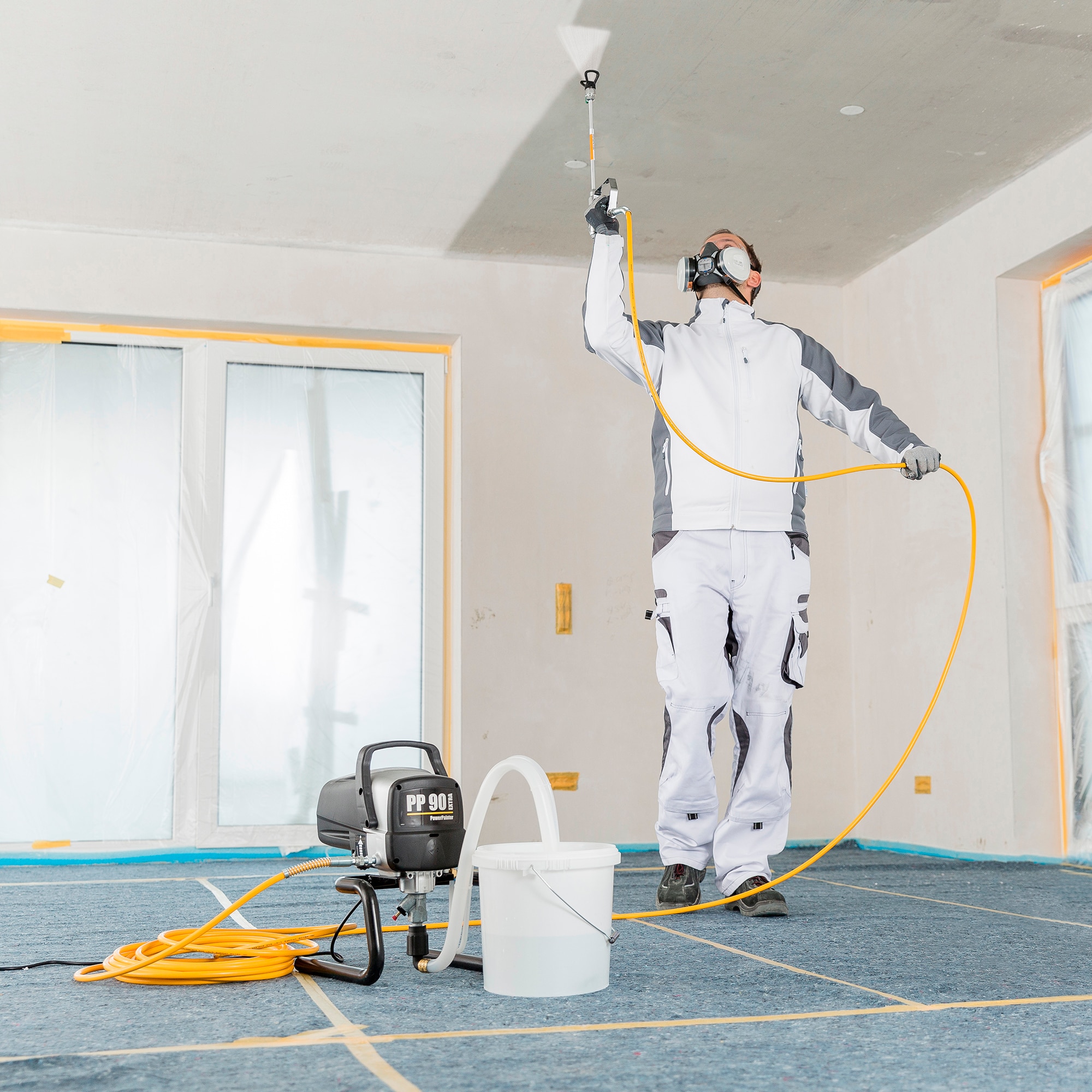 Equipo de pintura airless Amarillo / Negro-8