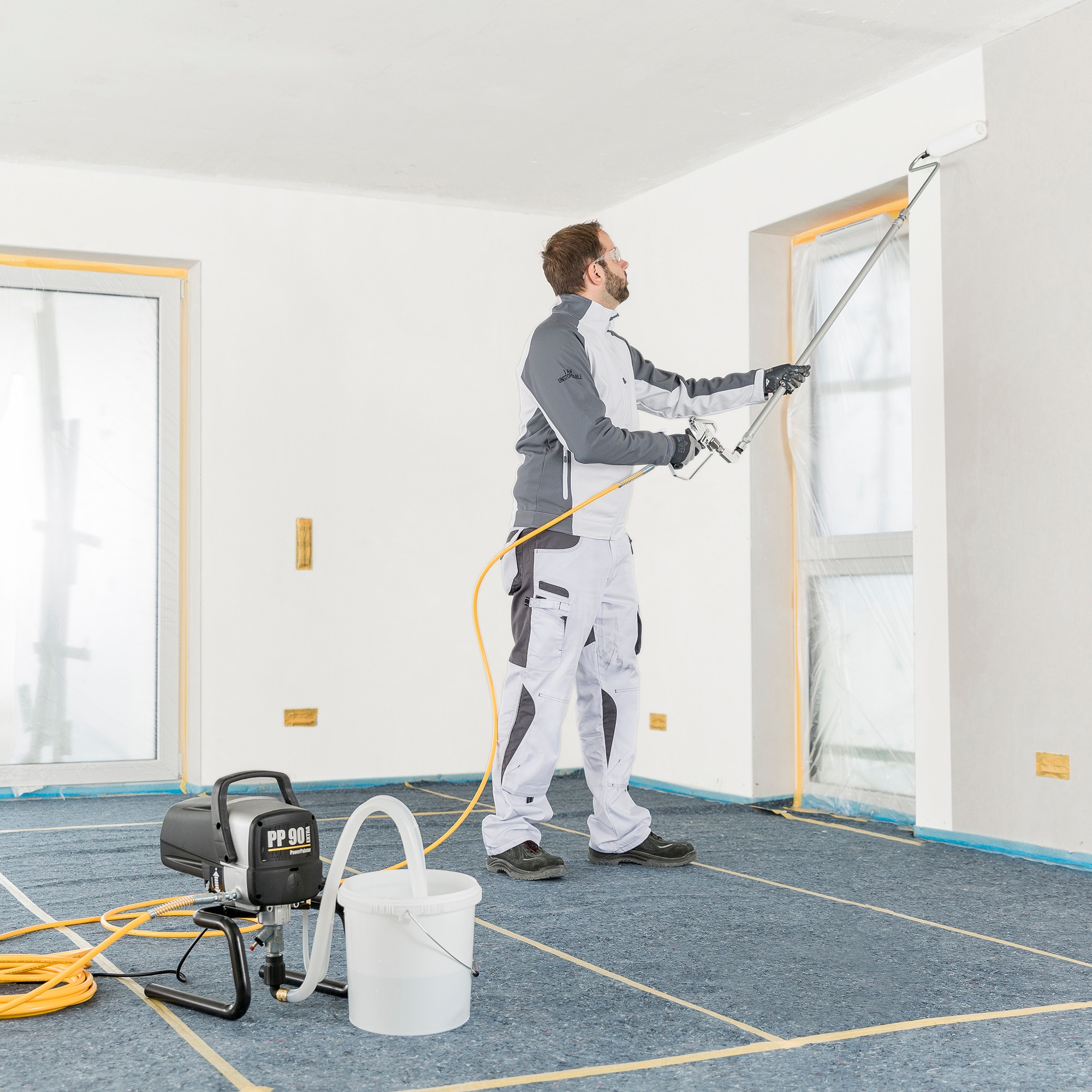 Equipo de pintura airless Amarillo / Negro-11