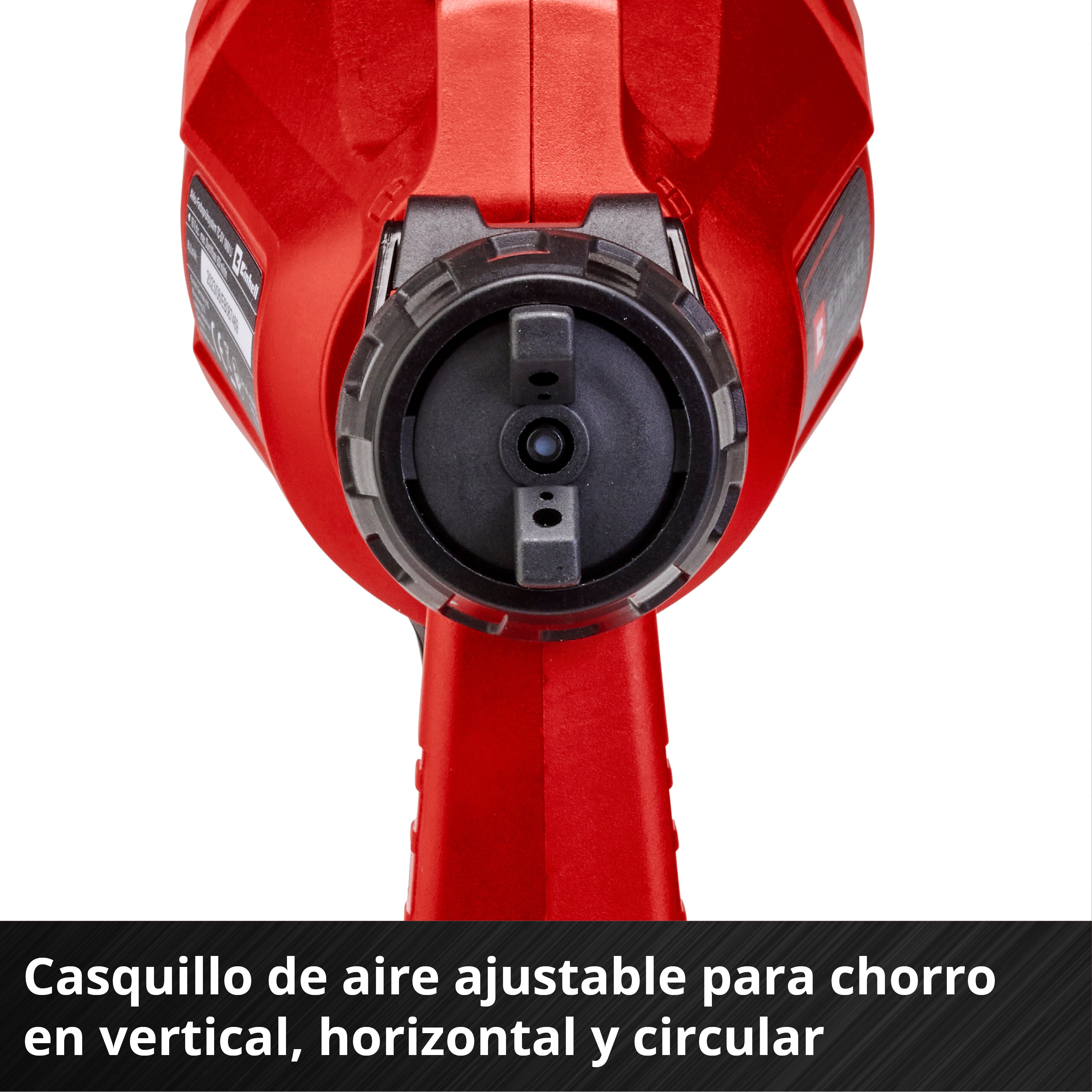 Pistola de pintar Einhell TC-SY 18/60 Li-Solo Rojo-6