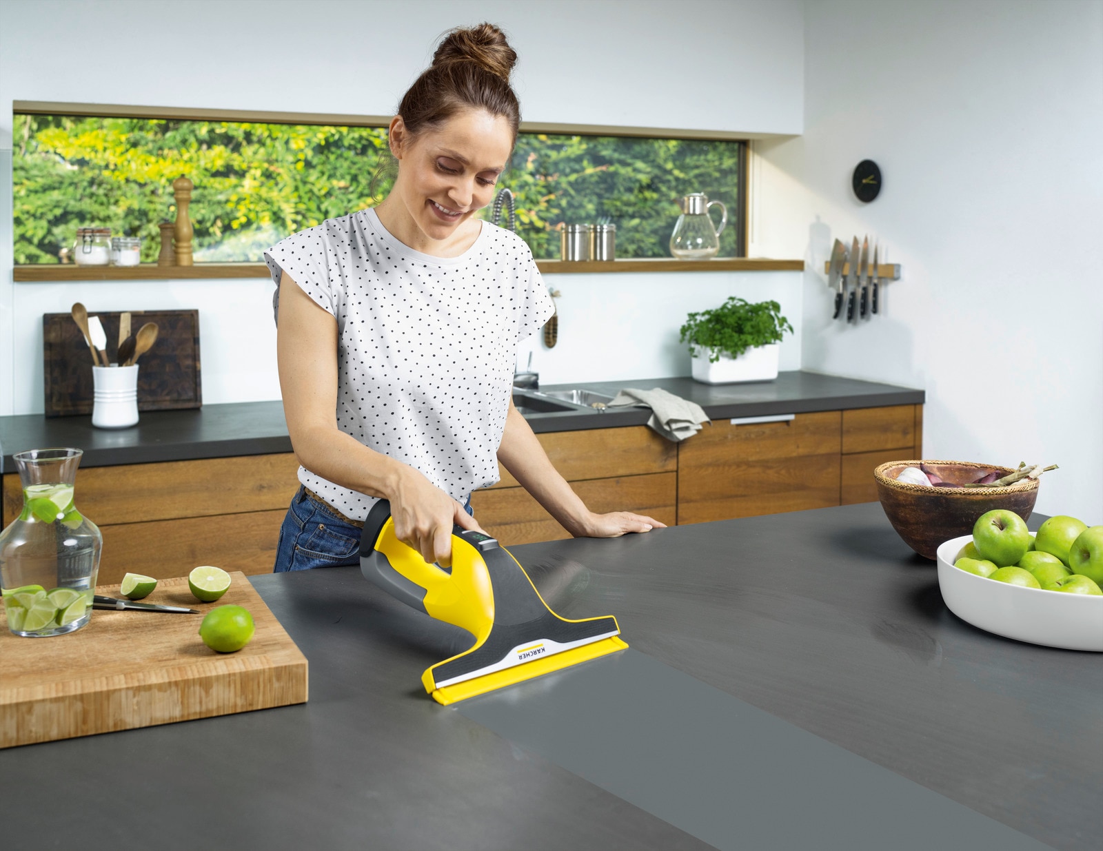 Limpiacristales W-Vac 6 Plus Amarillo / Negro-9