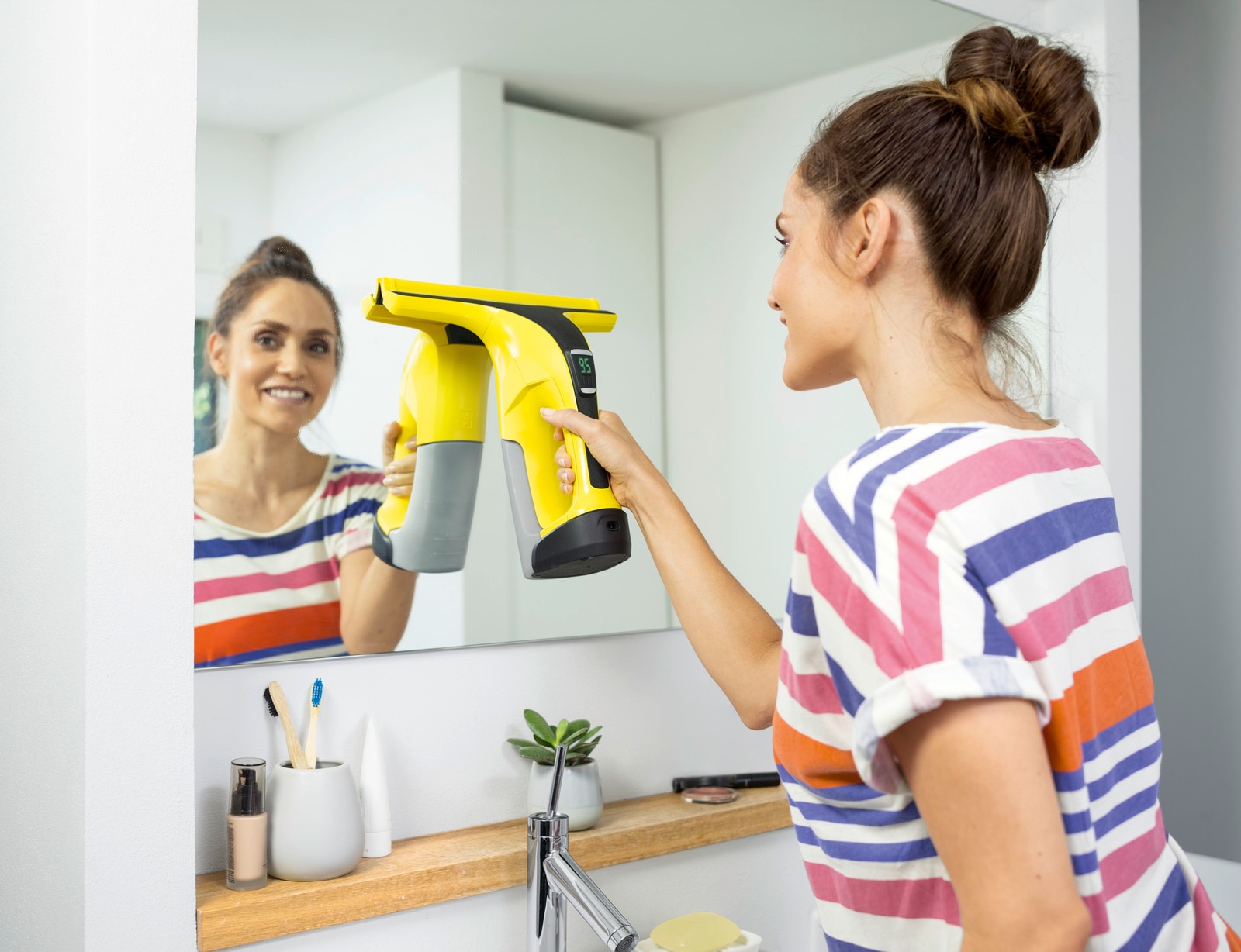 Limpiacristales W-Vac 6 Plus Amarillo / Negro-11