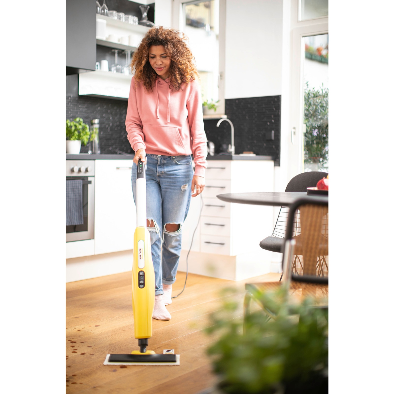 Limpiadora Vapor SC 3 Up Easyfix Amarillo / Negro-8