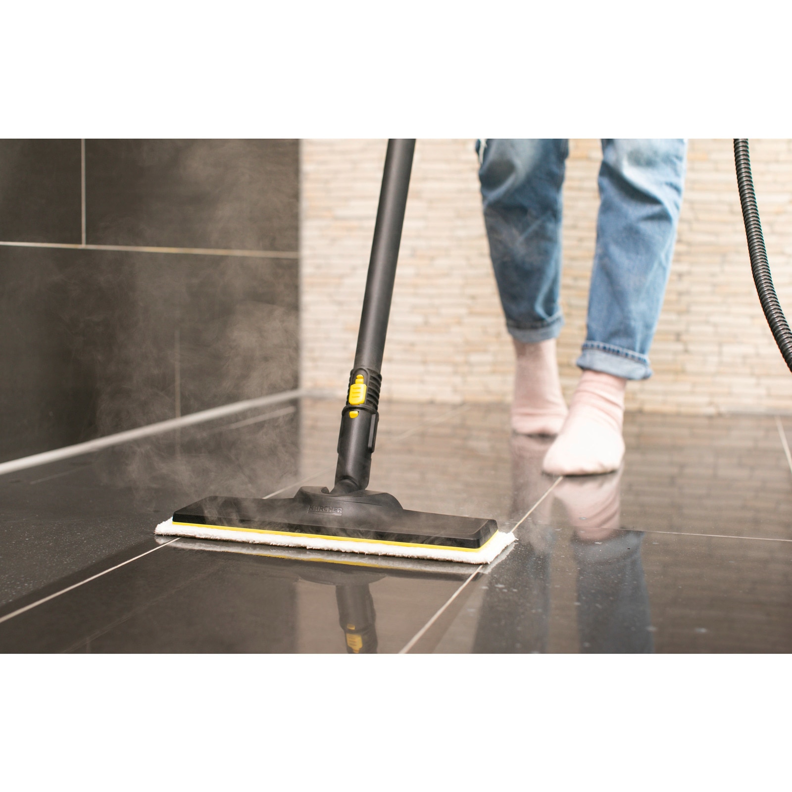 Limpiadora Vapor SC 3 Easyfix Amarillo / Negro-7