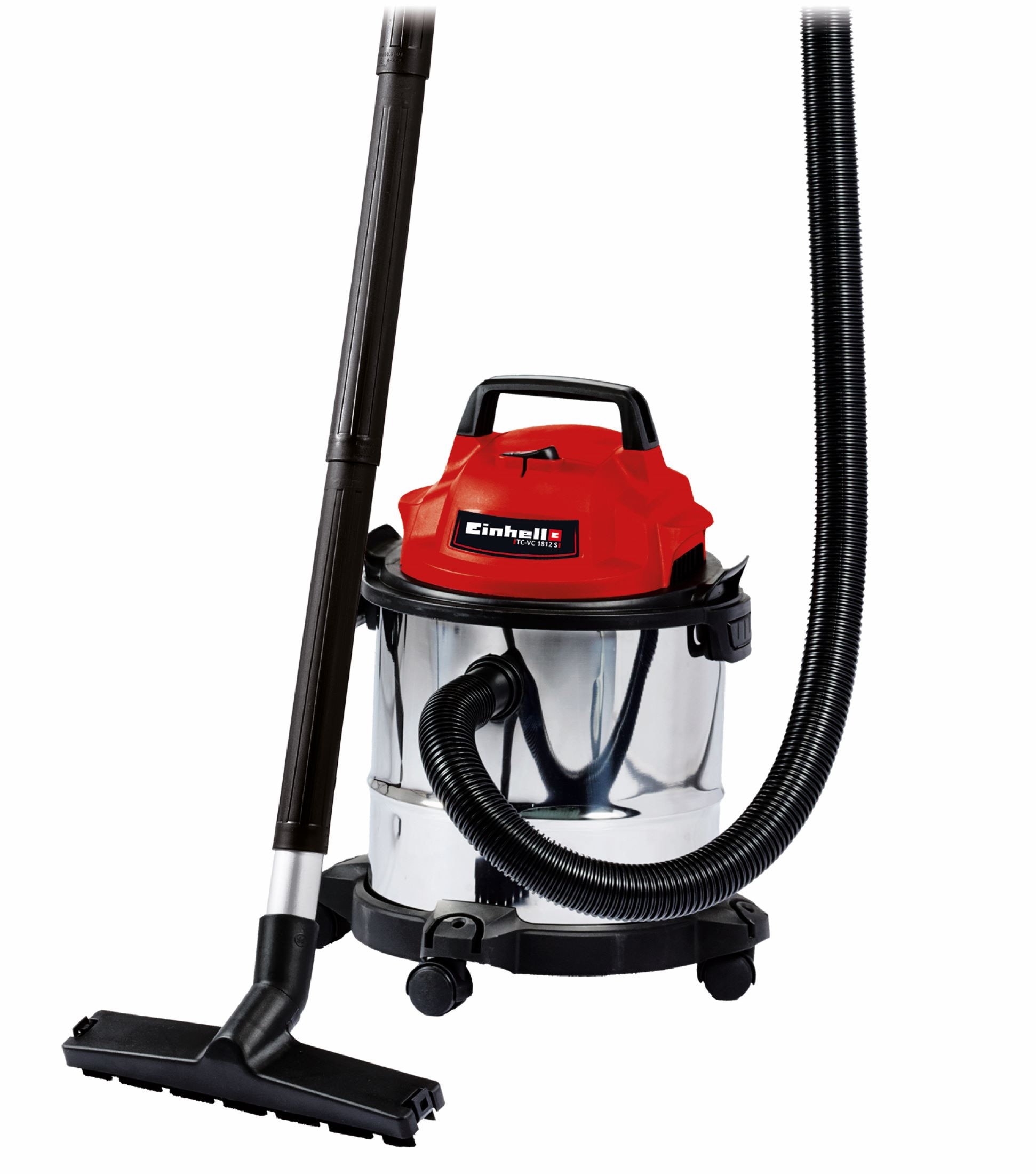 Einhell – Aspirador Multiusos seco-húmedo Eléctrico con cable a red 1250 W TC-VC 1812 S.
