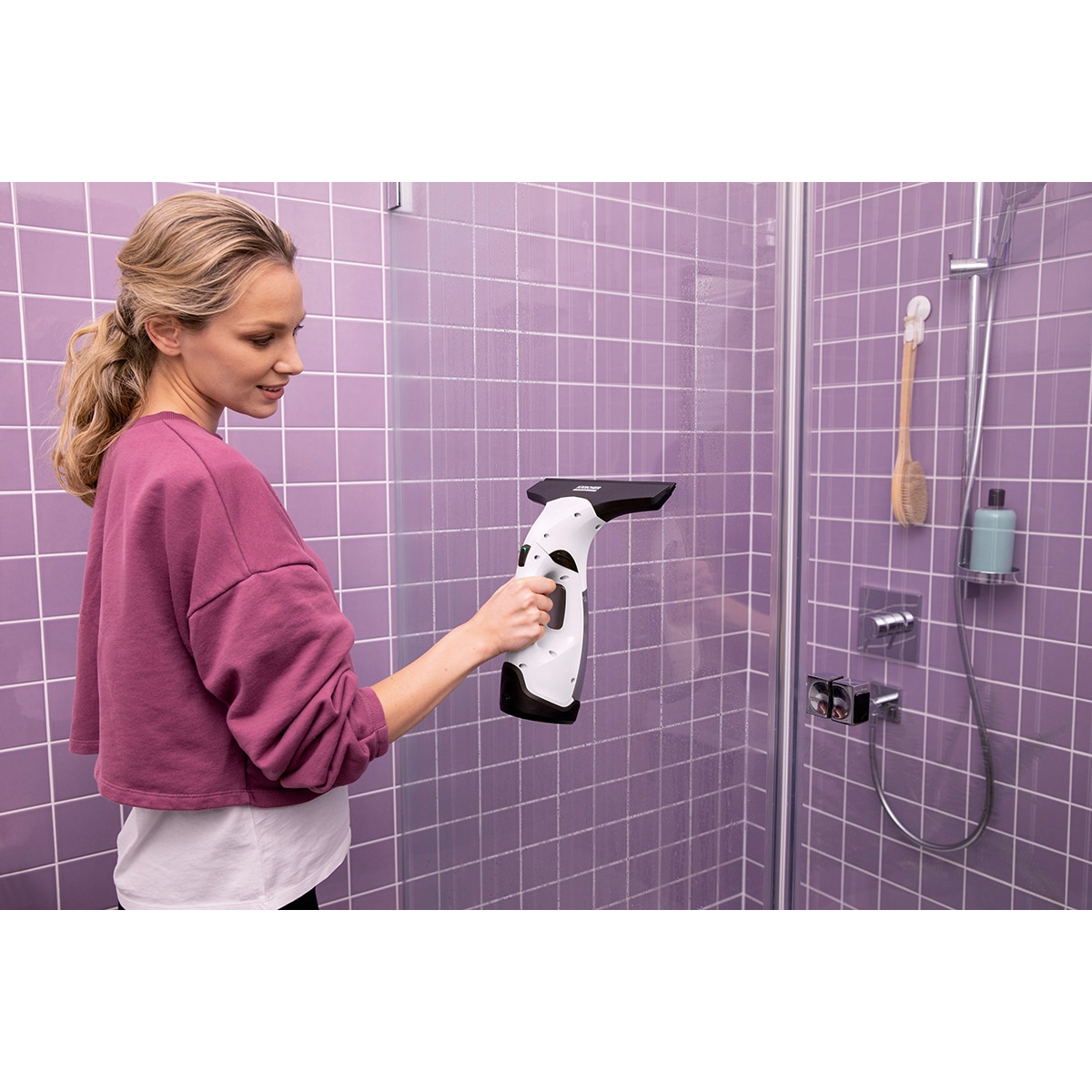 Limpiadora de Cristales W-Vac 2 Plus Blanco / Negro-9
