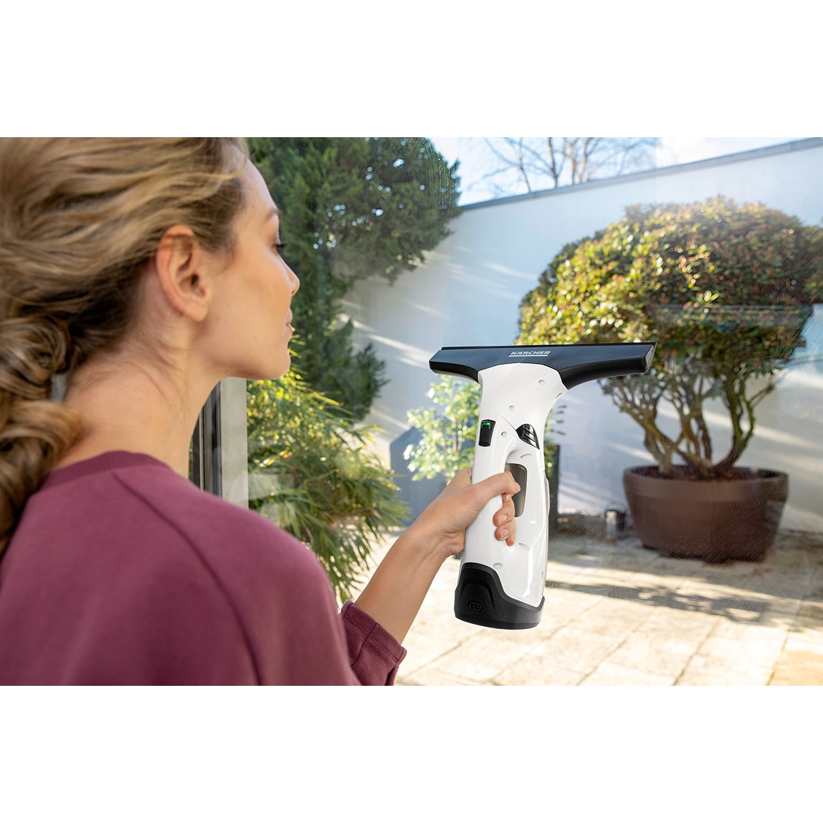 Limpiadora de Cristales W-Vac 2 Plus Blanco / Negro-10