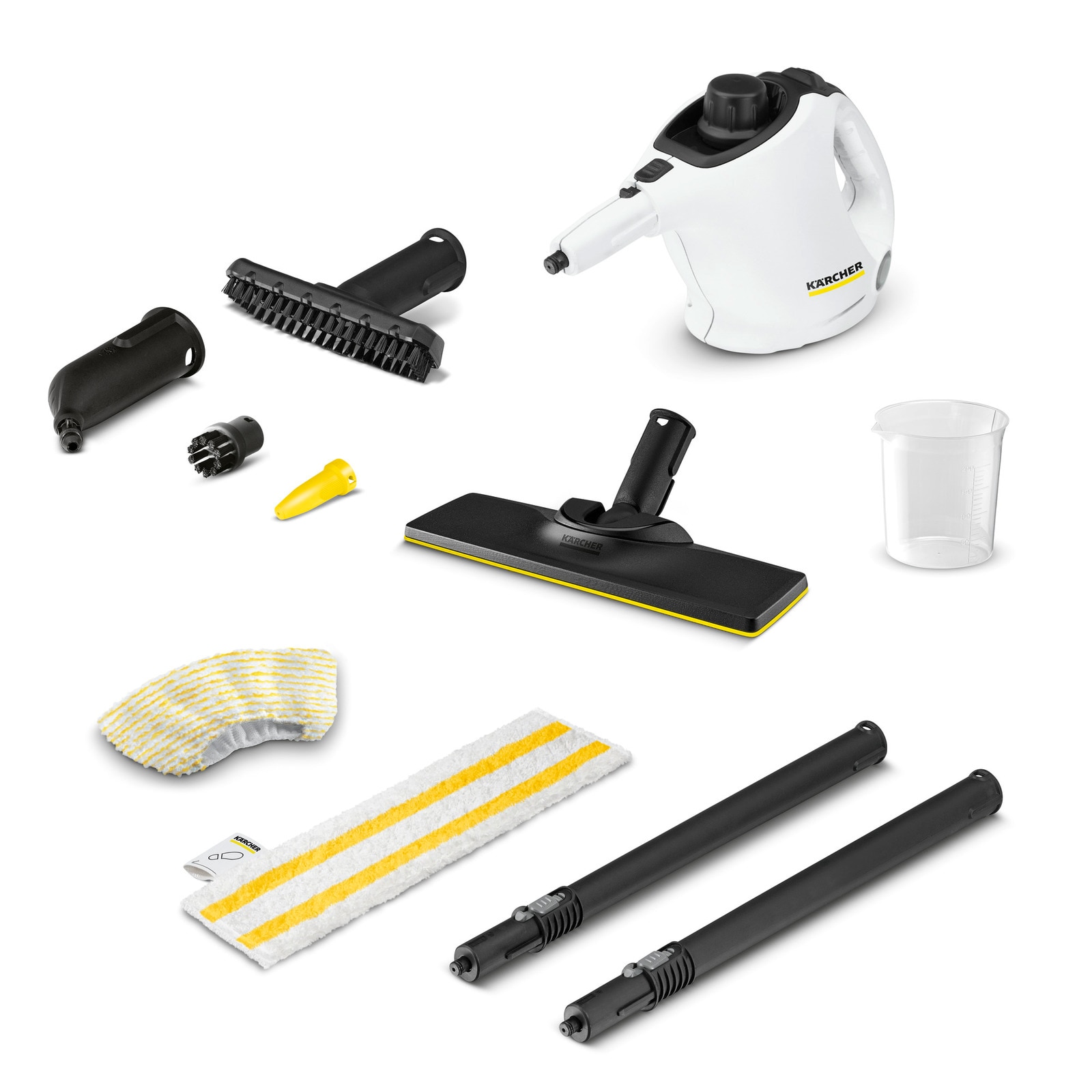 Limpiadora a Vapor SC 1 Easyfix EU Blanco / Negro-1