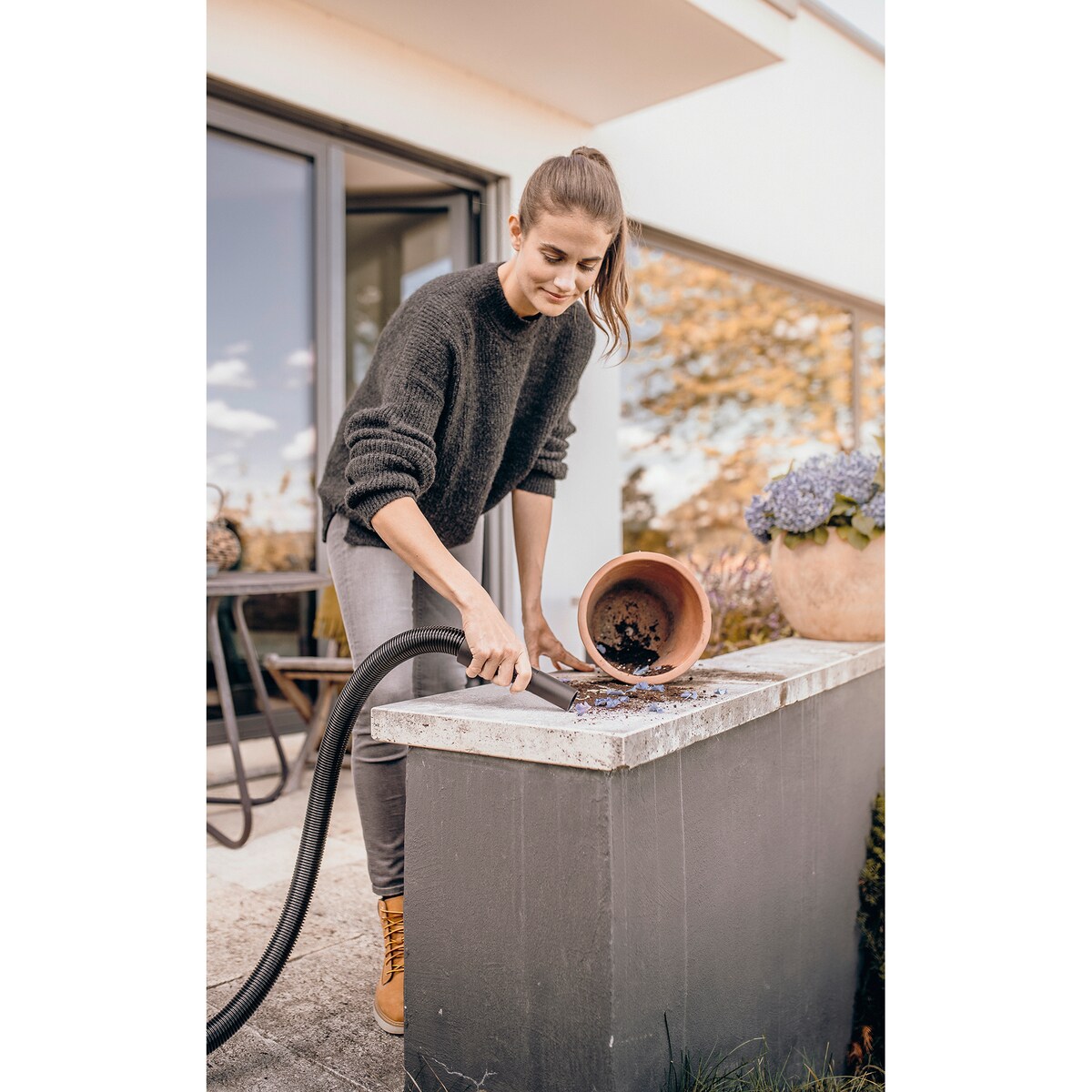 Aspirador Multiusos KWD2S V-15/4/18 - 1000 W Amarelo / Preto-3