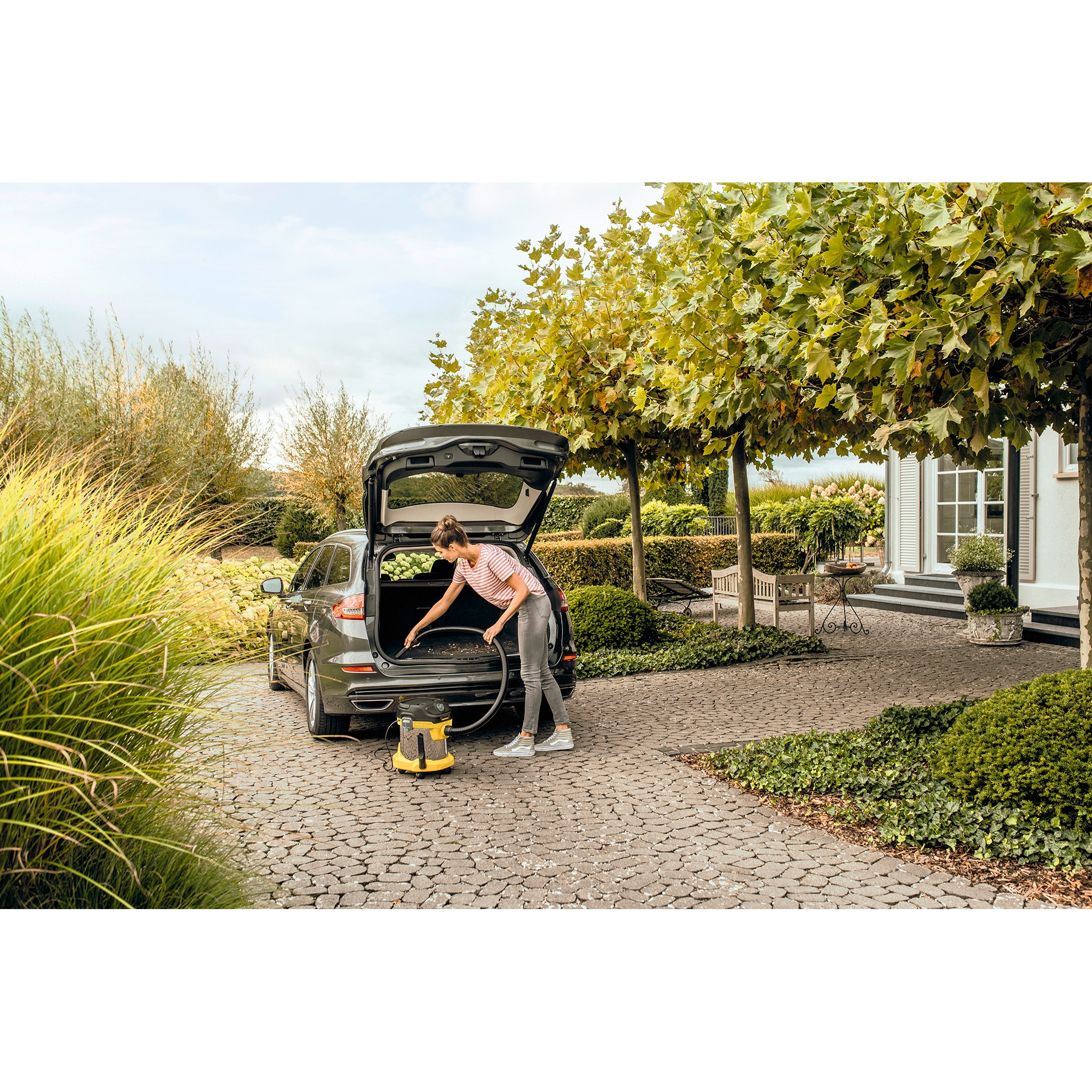 Aspirador Multiusos Karcher KWD2S V-15/4/18 1.000W Amarillo / Negro-4
