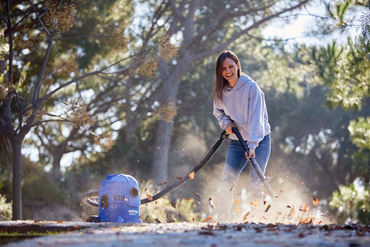 Aspirador Agua/Polvo Buddy II 12 l Azul-5