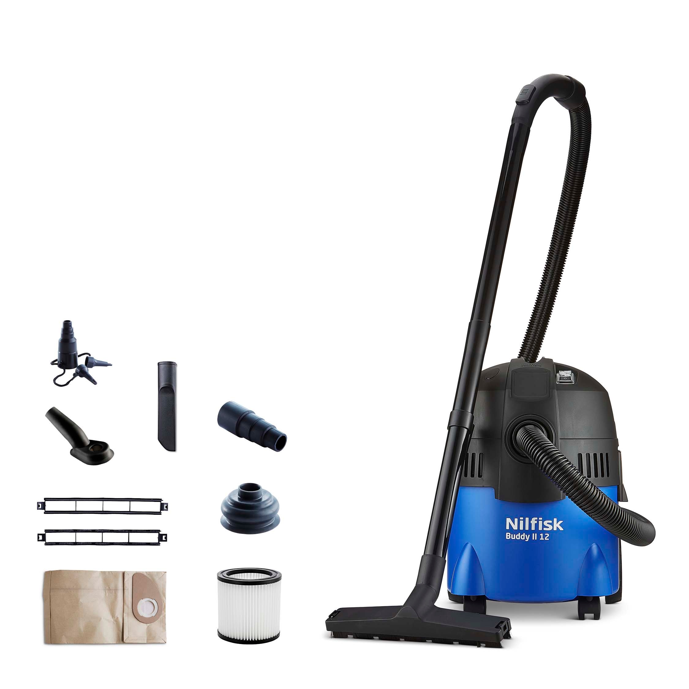 Aspirador Agua/Polvo Buddy II 12 l Home Edition Azul / Negro-5