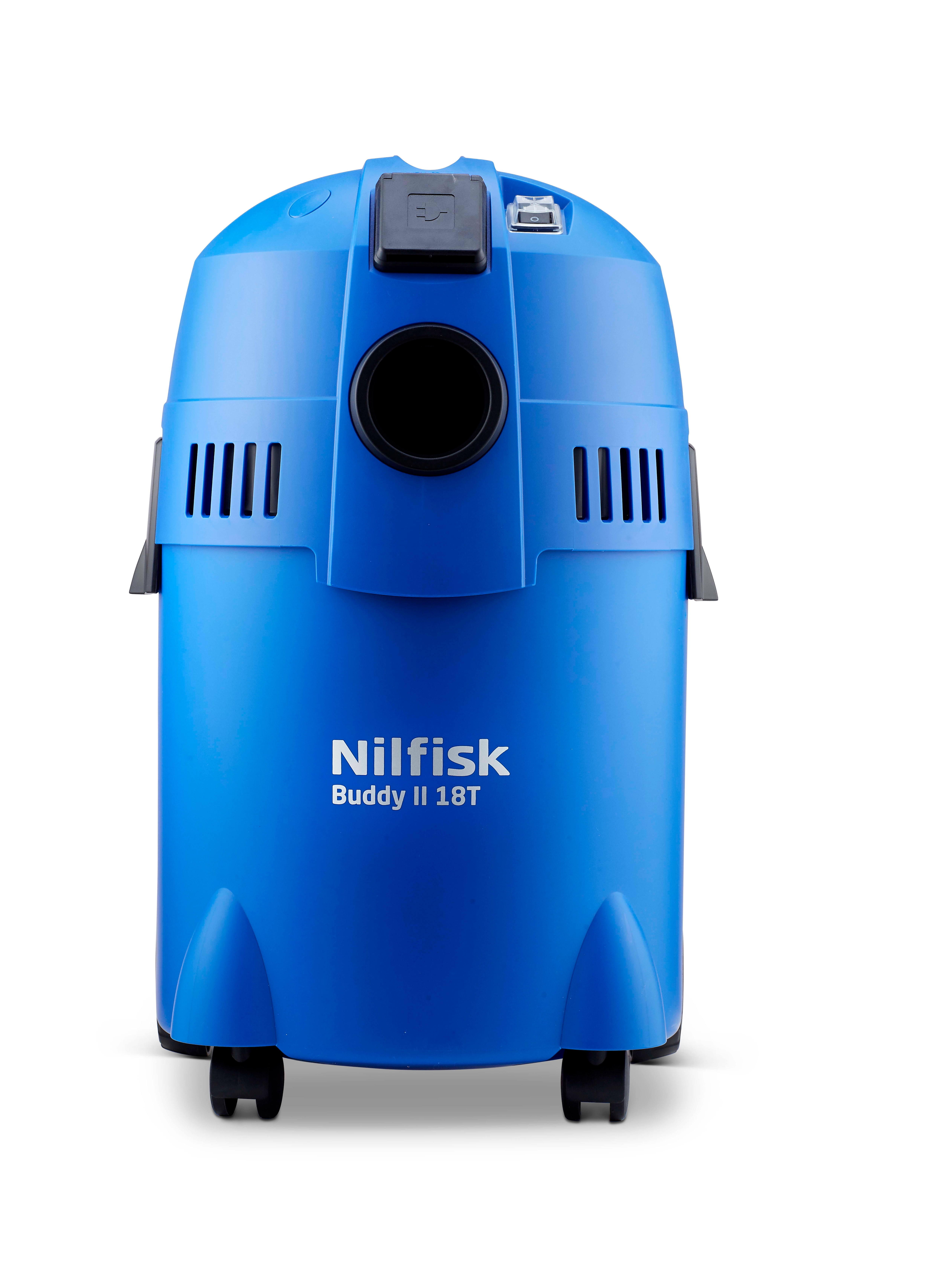 Aspirador Agua/Polvo Buddy II 18 l T Azul-2
