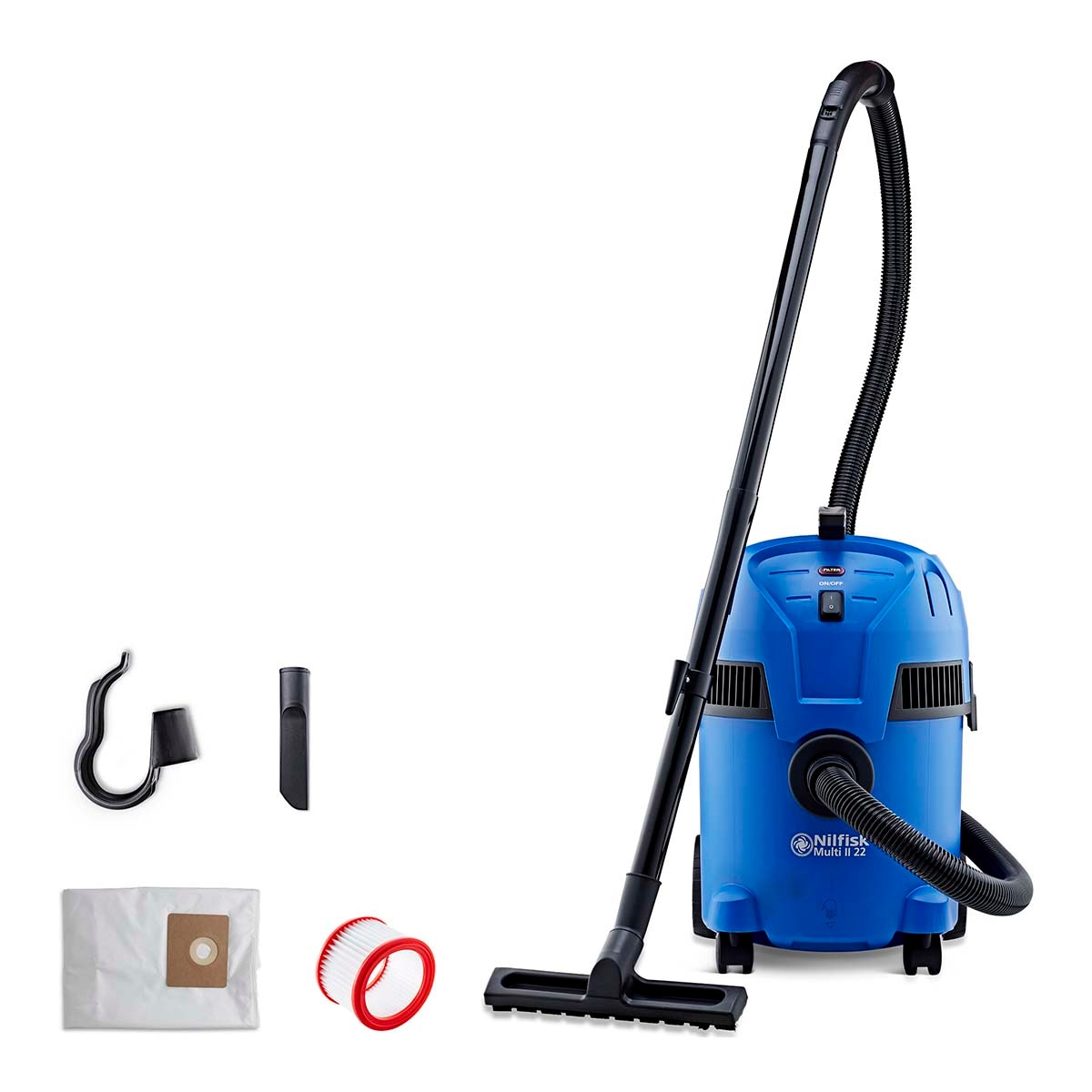 NILFISK – Aspirador Agua/Polvo Multi II 22 l.