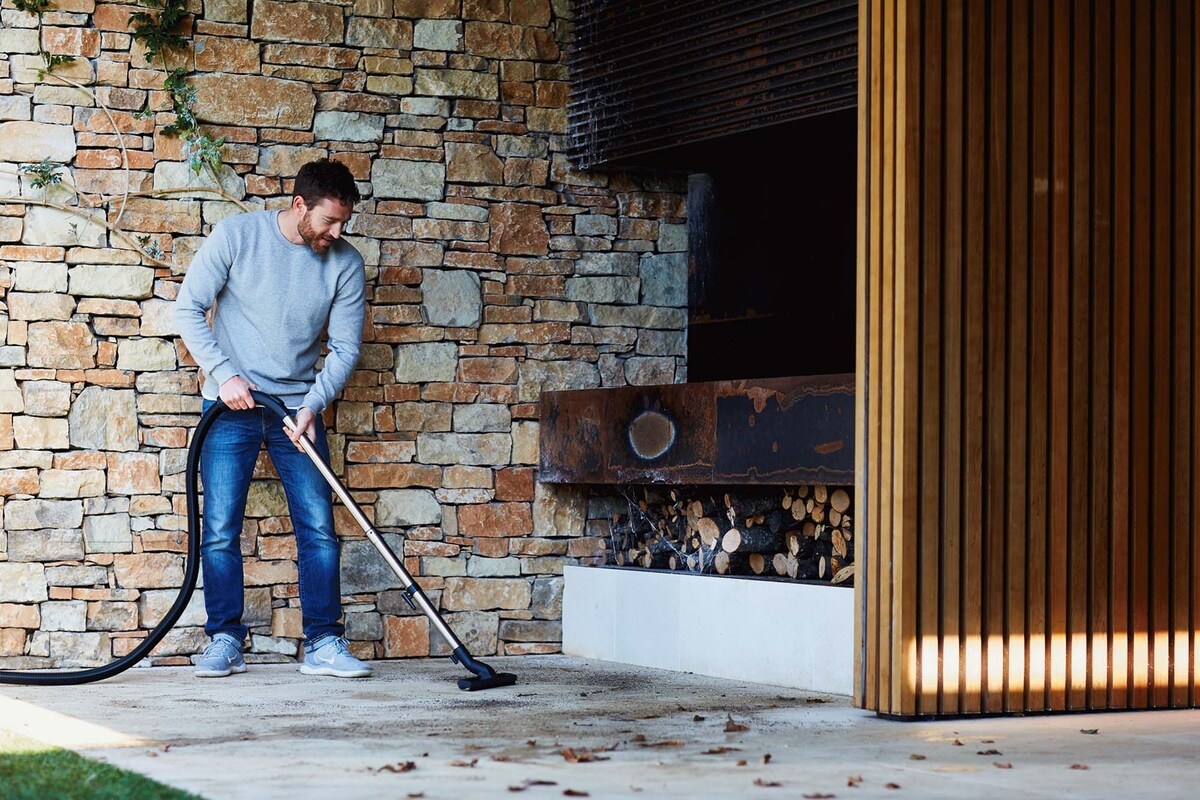 Aspirador Agua/Polvo Multi II 22 l Inox Inox / Azul-3