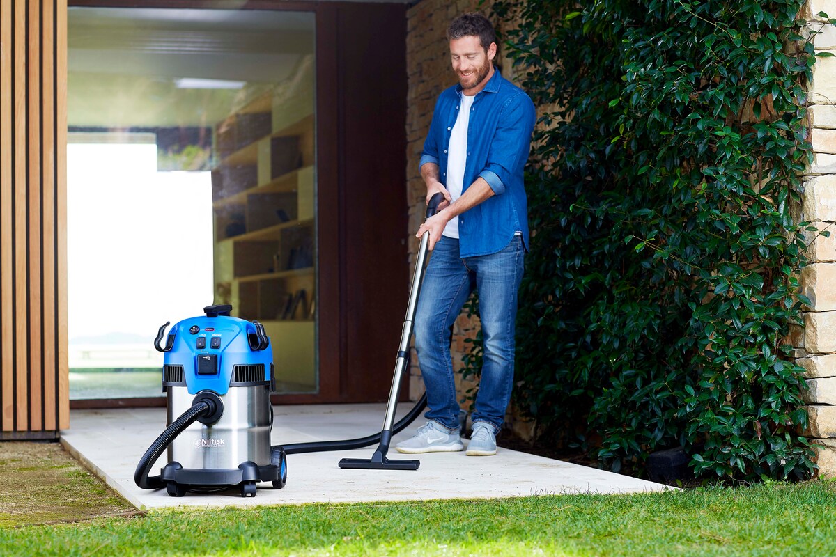 Aspirador Agua/Polvo Multi II 22 l Inox Inox / Azul-5